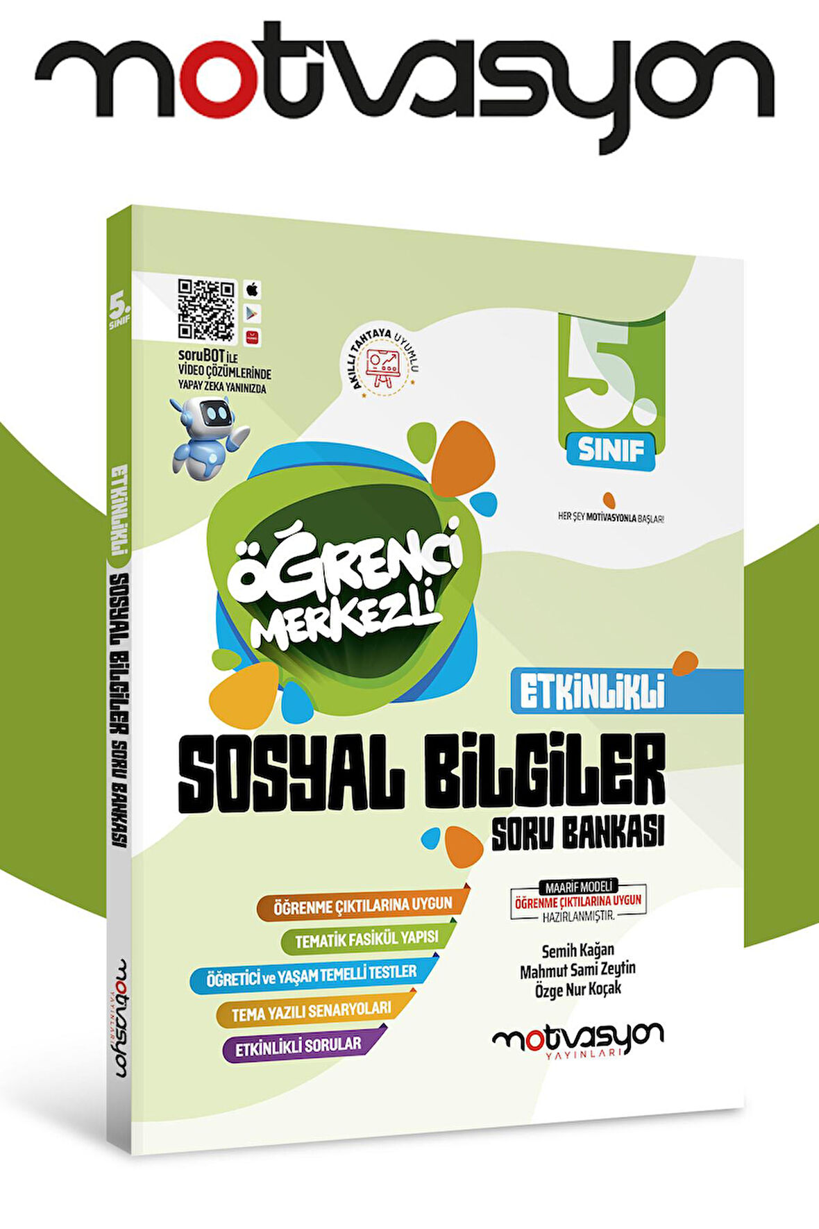 Motivasyon 5. Sınıf Sosyal Bilgiler Etkinlikli Tematik Fasikül Soru Bankası