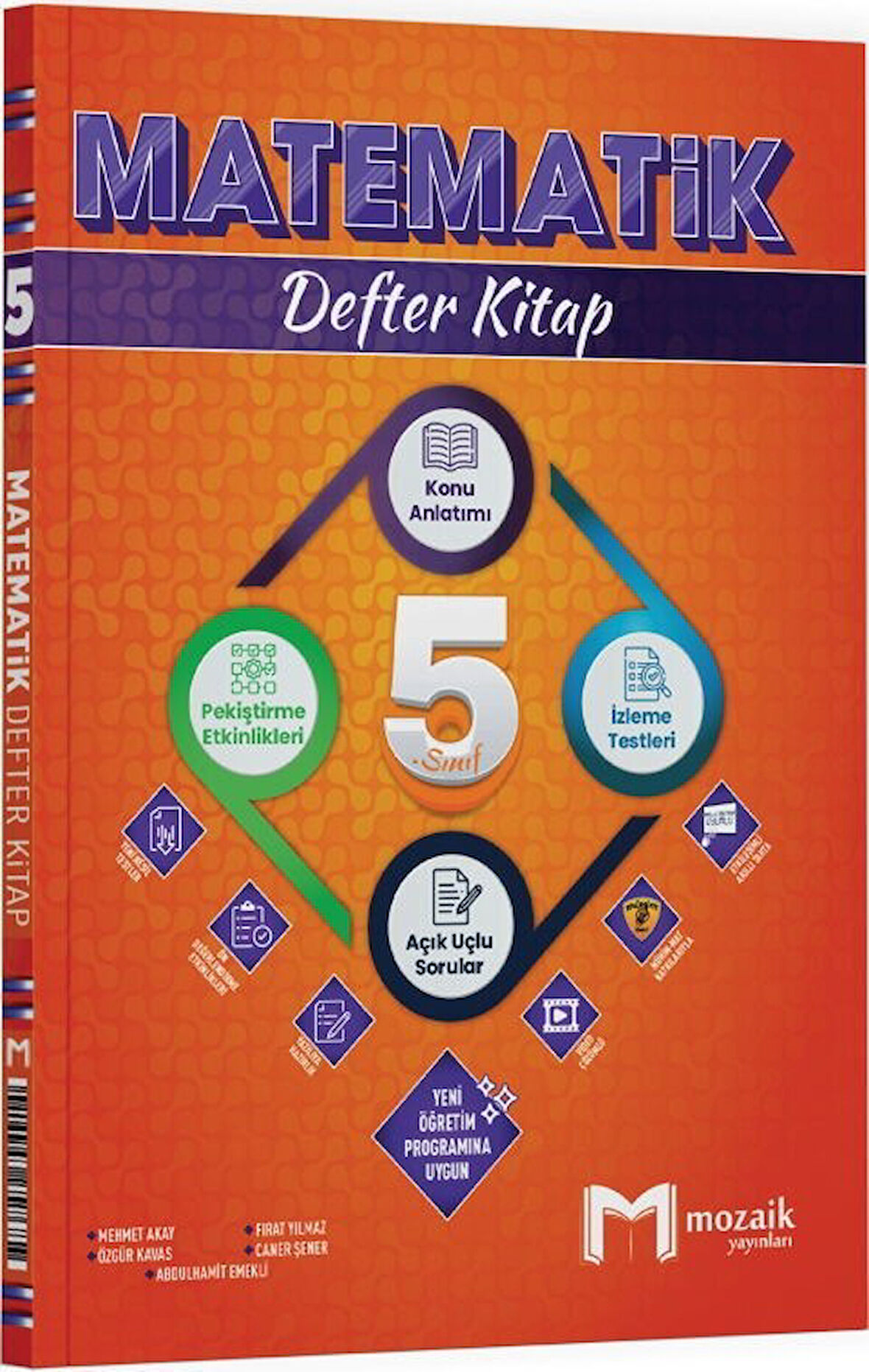 5. Sınıf Matematik Defter Kitap Mozaik Yayınları