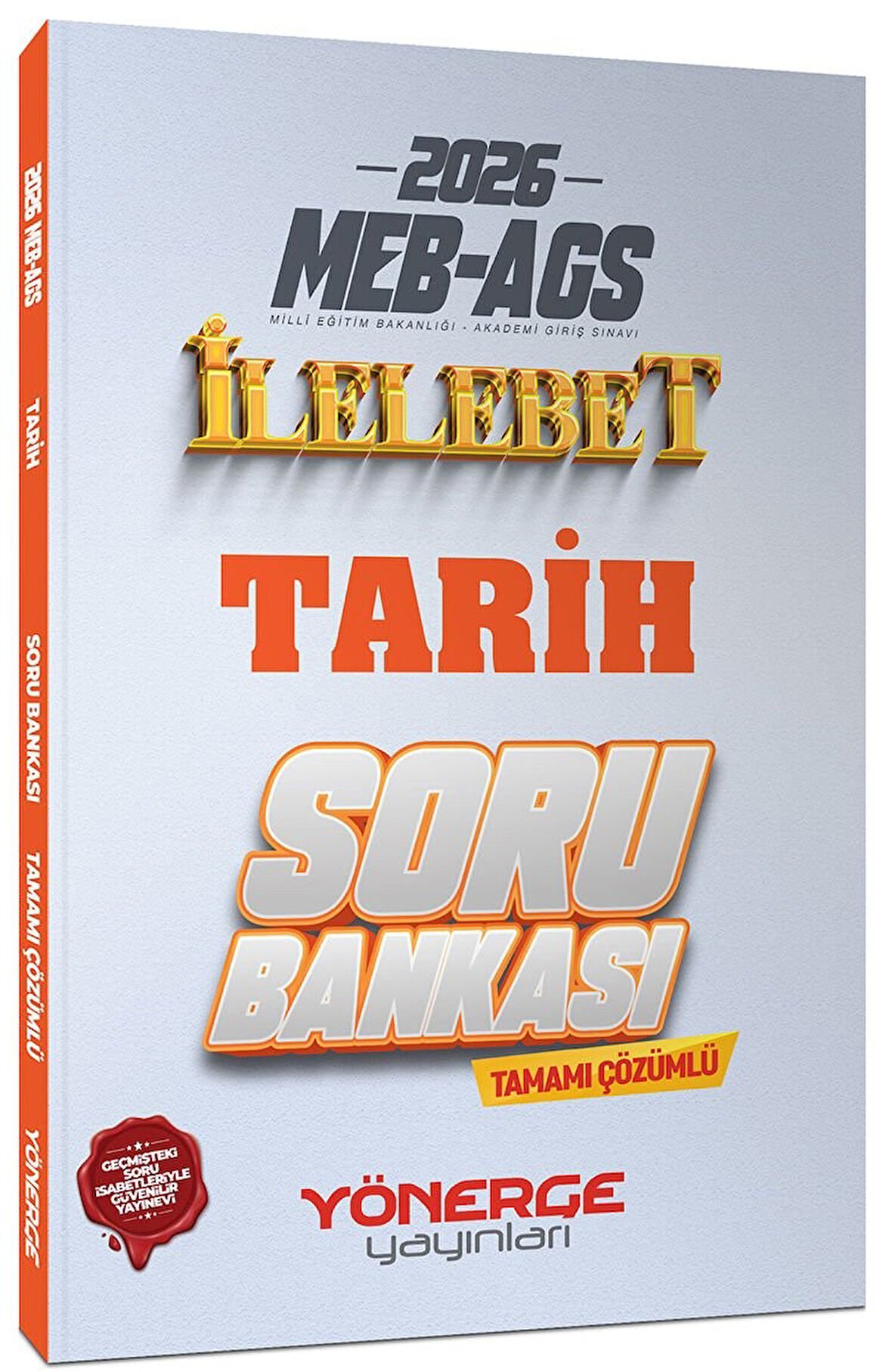 2026 MEB AGS Tarih İlelebet Soru Bankası Çözümlü Yönerge Yayınları