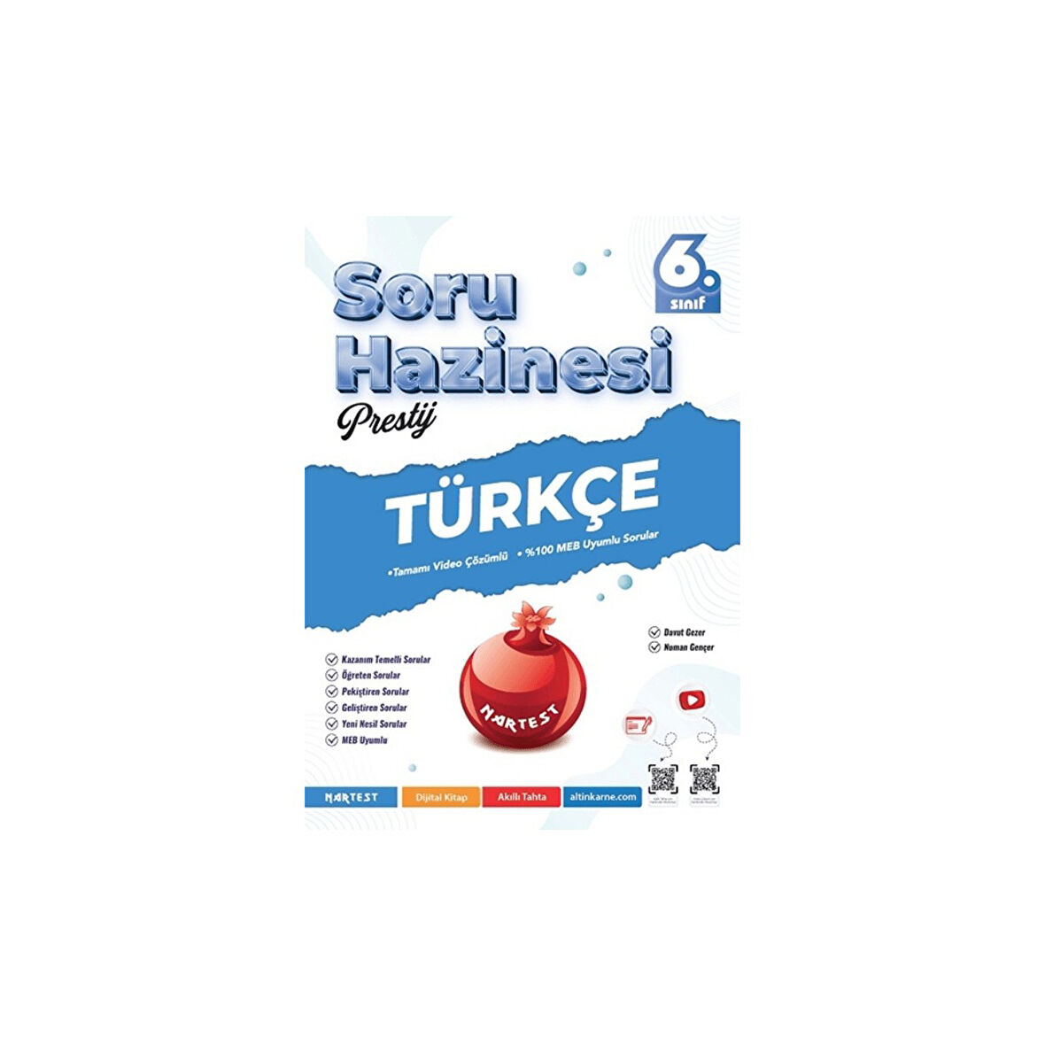 Nartest Yayınları 6. Sınıf Prestij Türkçe Soru Hazinesi