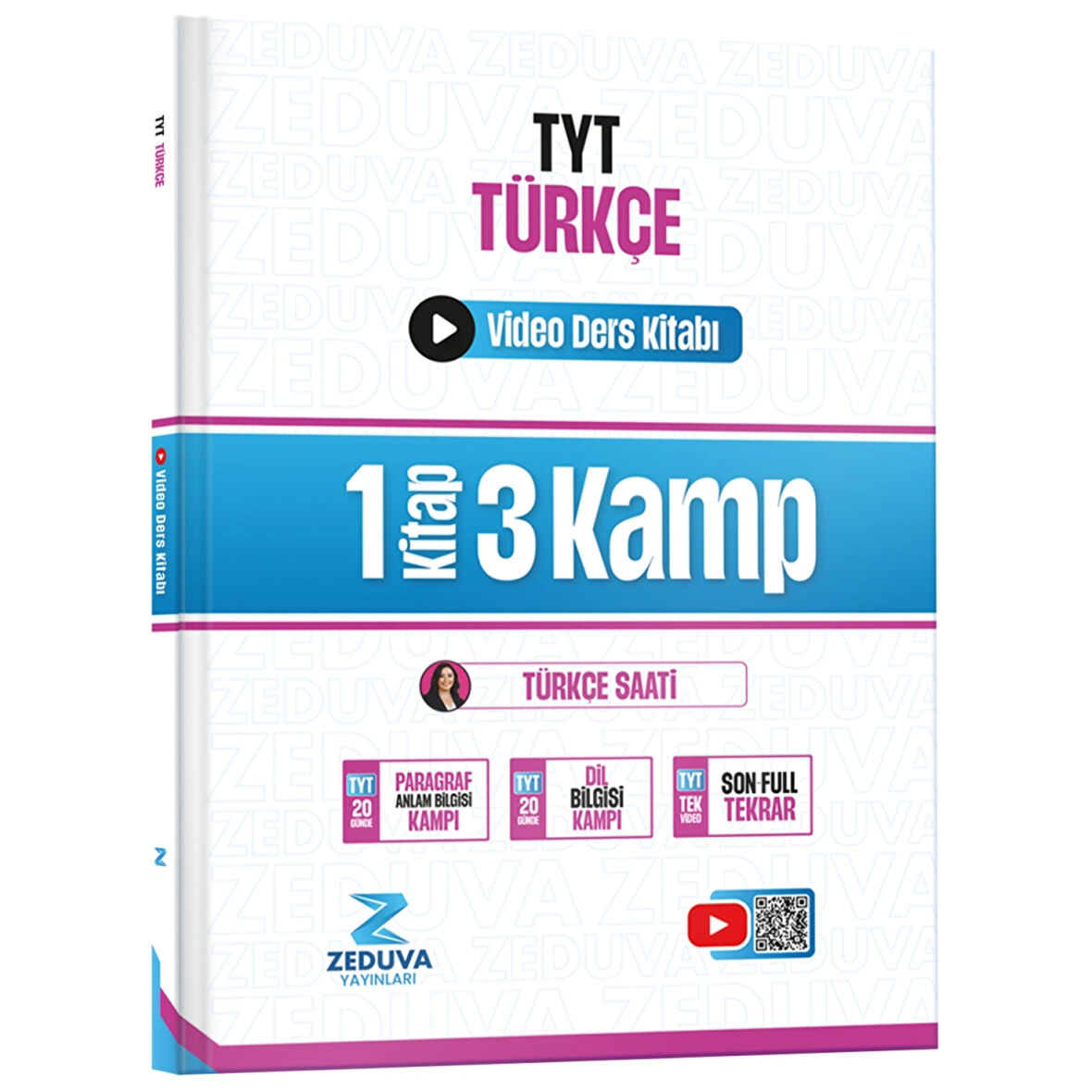 Zeduva Yayınları Türkçe Saati TYT Türkçe 1 Kitap 3 Kamp Video Ders Kitabı