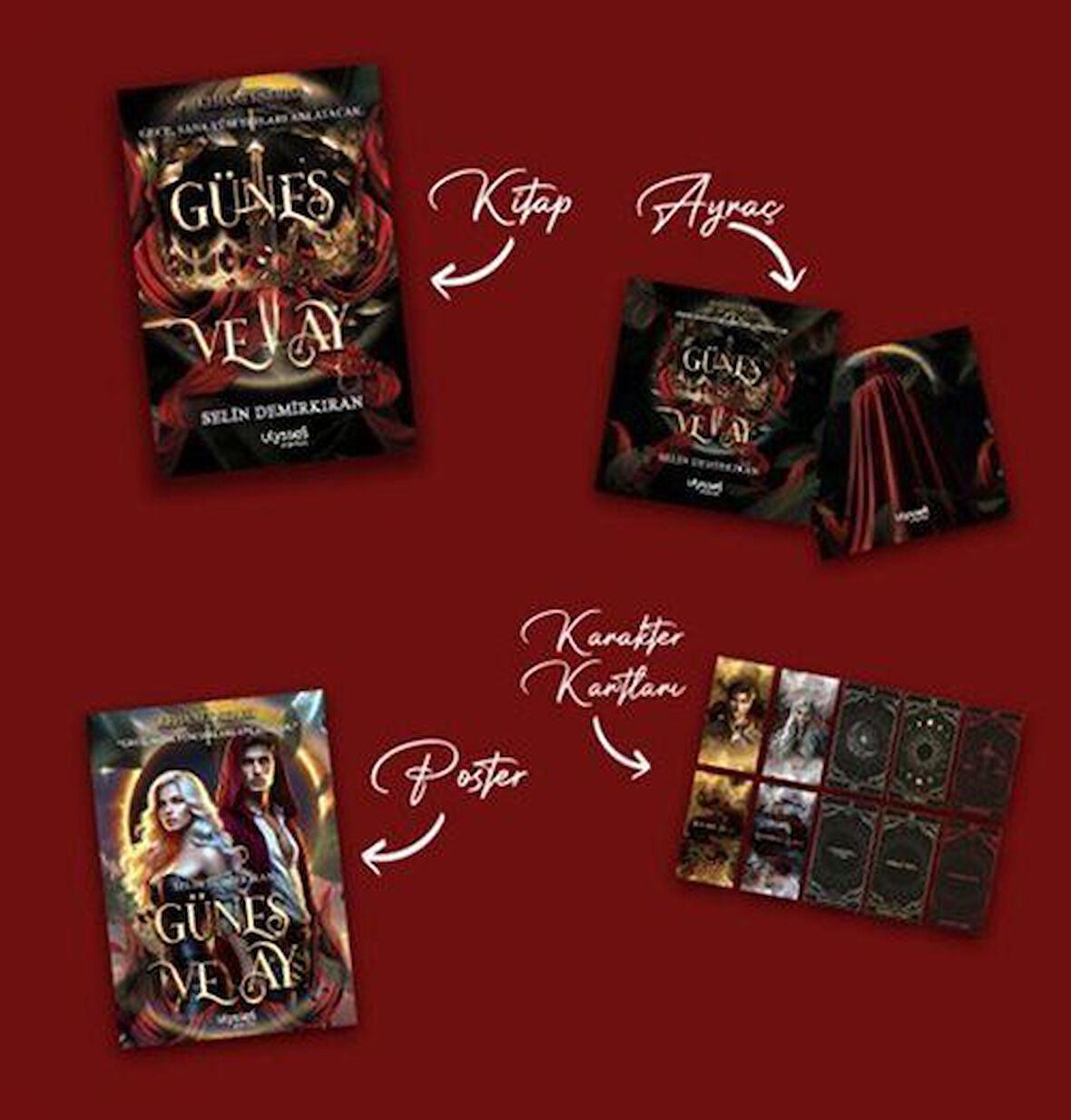 Kehanet Serisi: Güneş ve Ay (Karton Kapak) / Selin Demirkıran