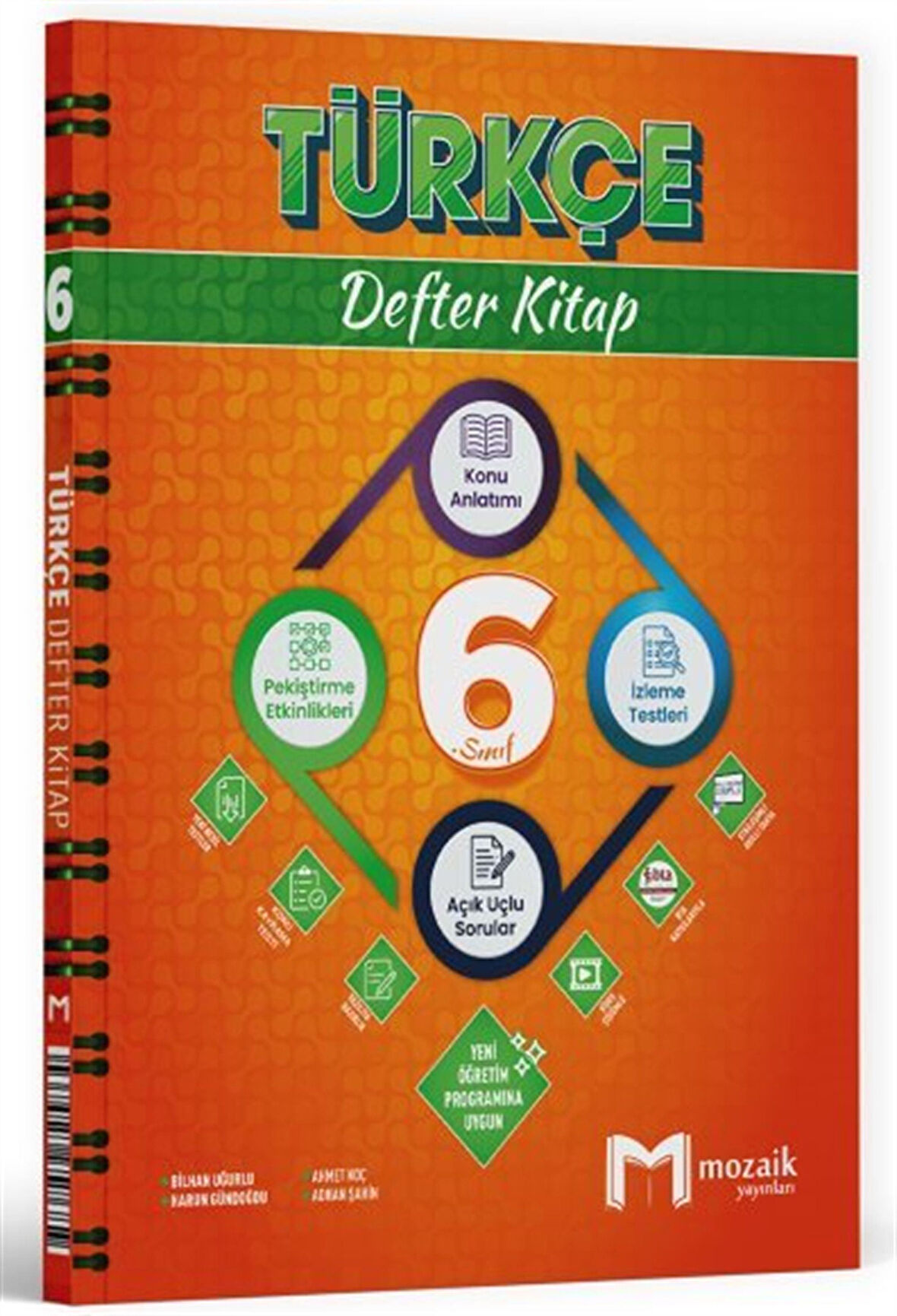 6. Sınıf Türkçe Defter Kitap / Komisyon