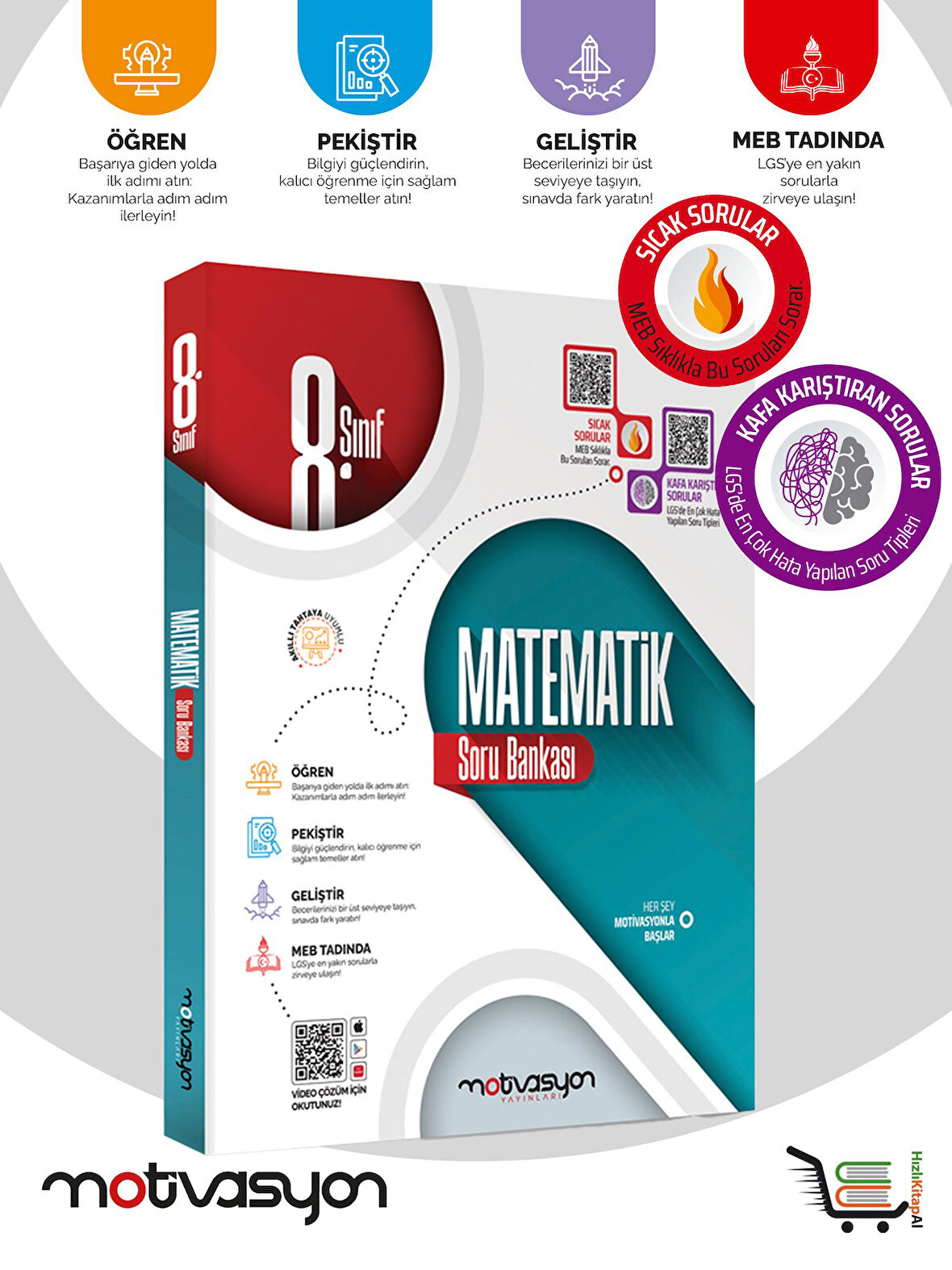 Motivasyon 8. Sınıf Matematik Soru Bankası