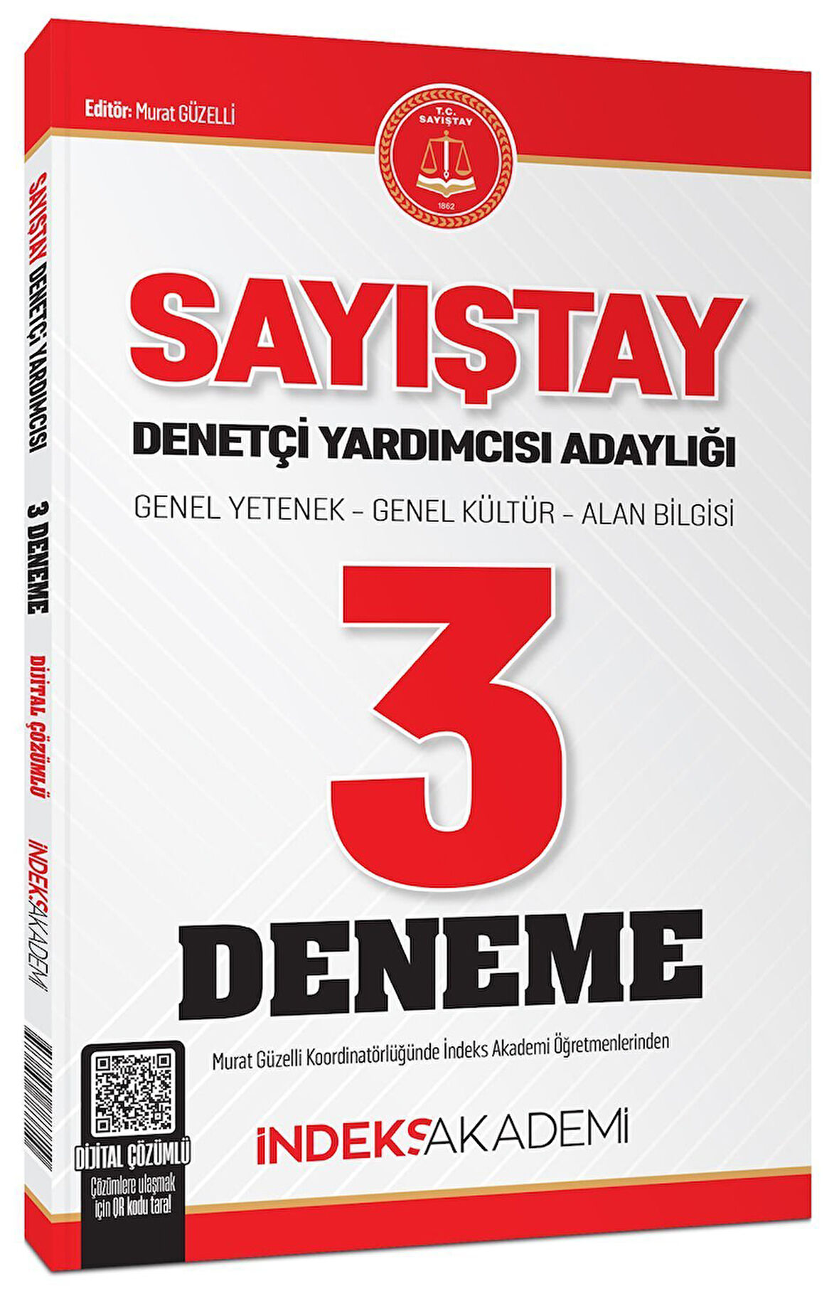 İndeks Akademi Sayıştay Denetçi Yardımcısı Adaylığı 3 Deneme Çözümlü İndeks Akademi