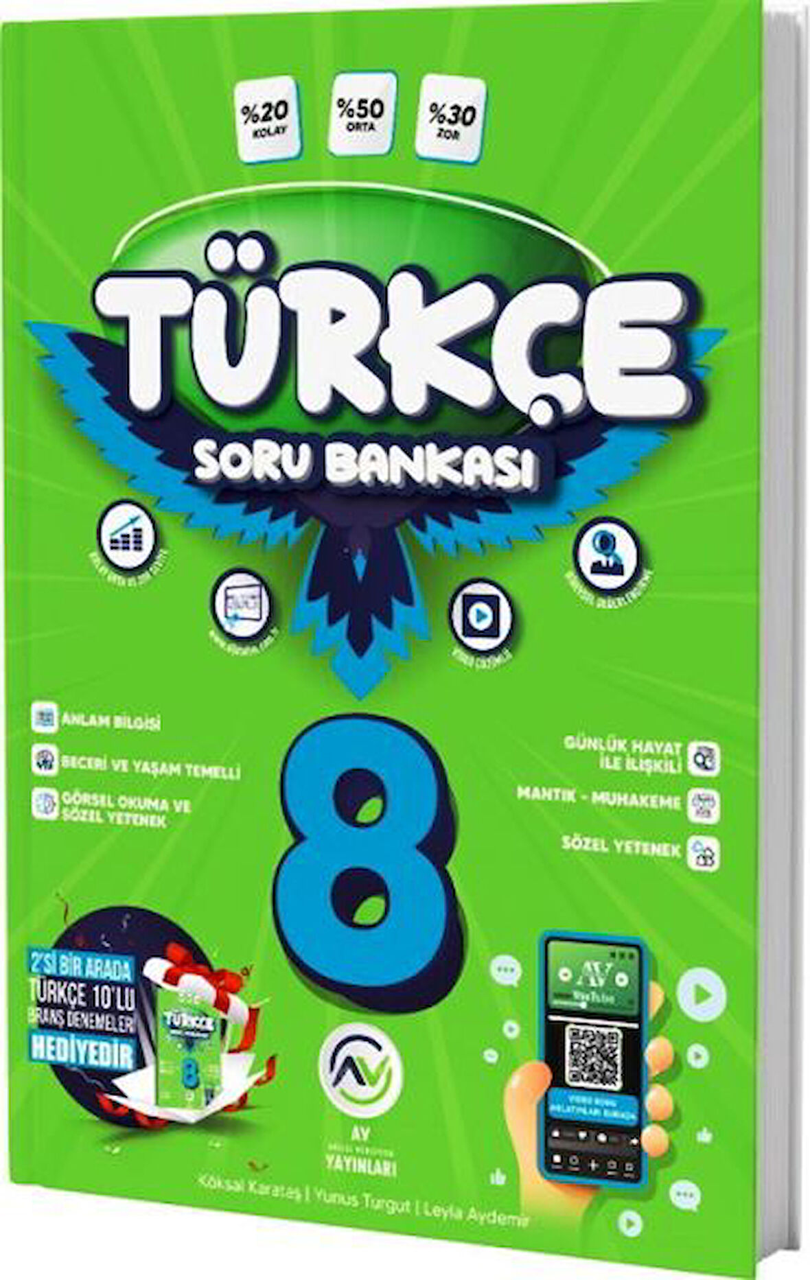 8. Sınıf Türkçe Soru Bankası  Branş DNM  Hediye