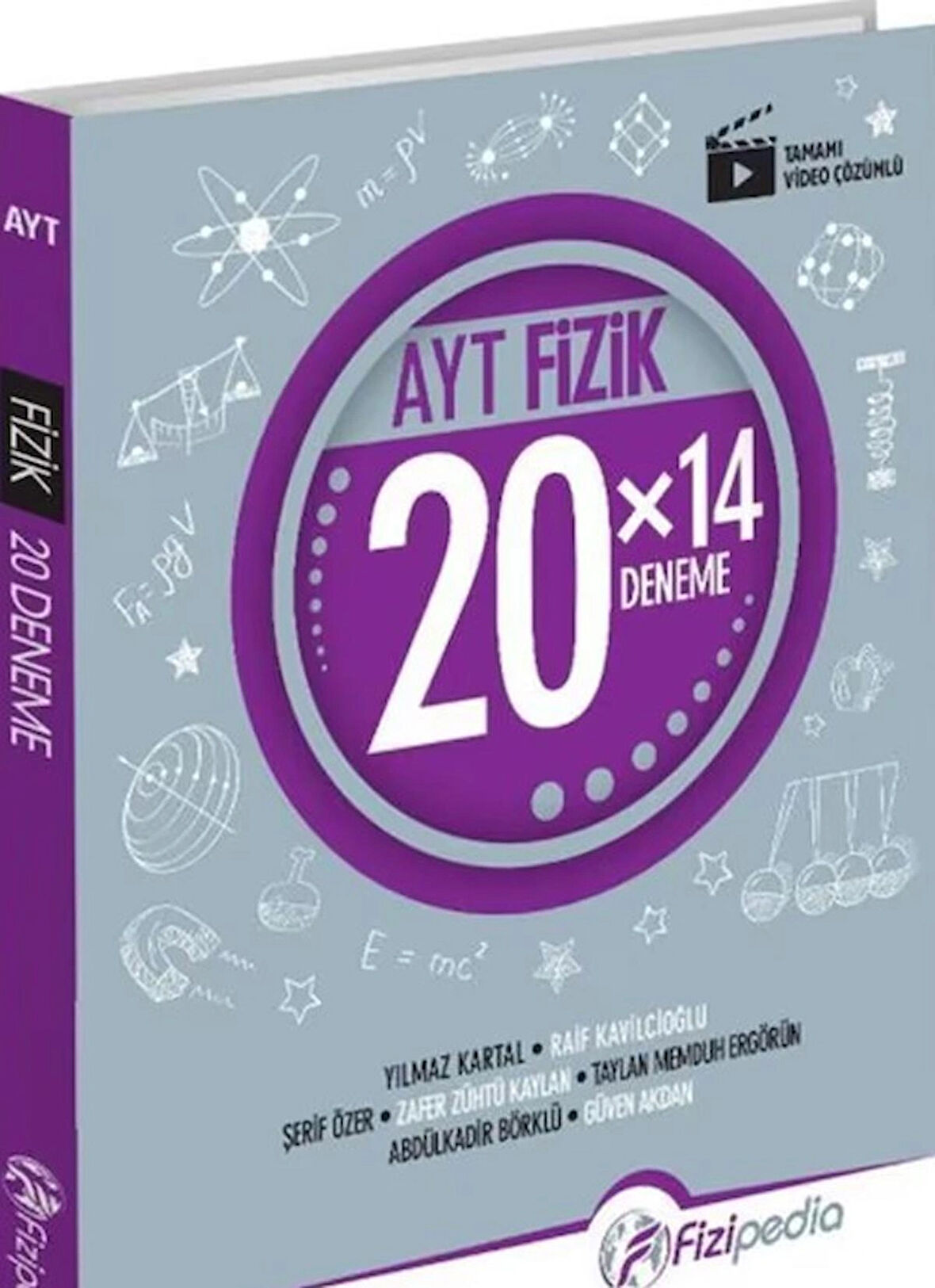 Fizipedia Yayınları AYT Fizik 20 x 14 Deneme