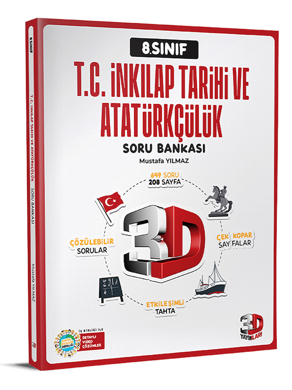 3D 2025 8. Sınıf Lgs İnkılap Tarihi Soru Bankası