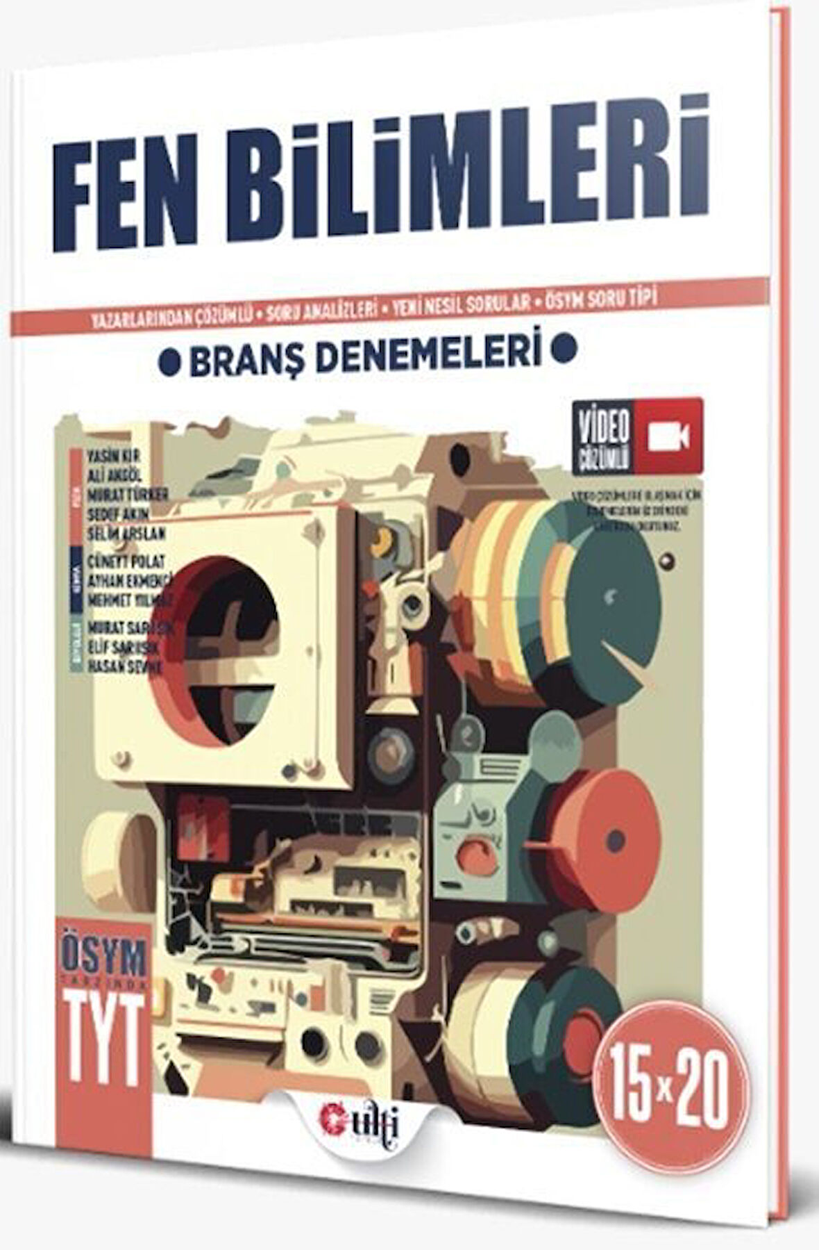 Ulti Yayınları TYT Fen Bilimleri 15 x 20 Branş Denemeleri