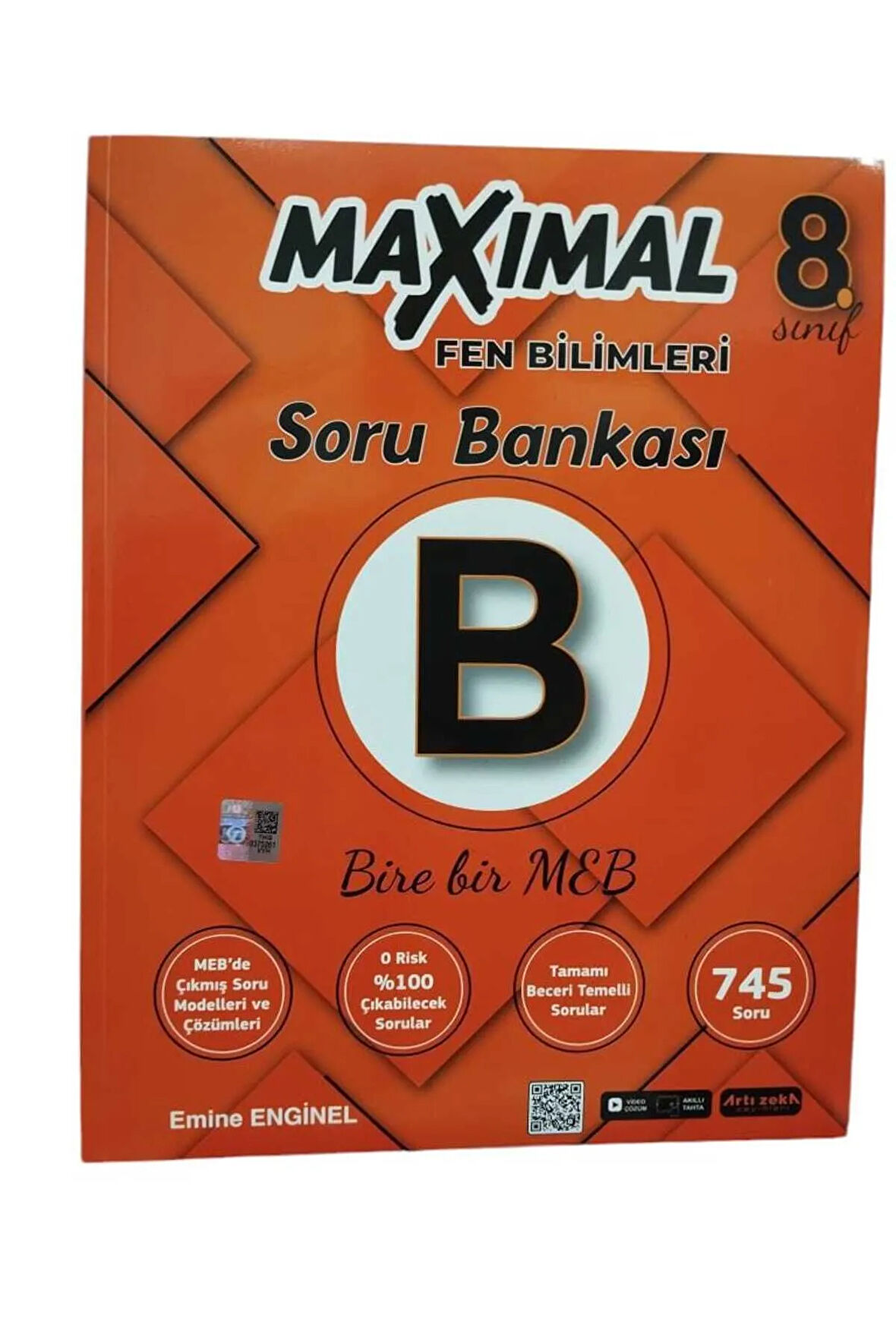 Artı Zeka 8.Sınıf Fen Bilimleri -B - Maximal Bire Bir MEB Soru Bankası  