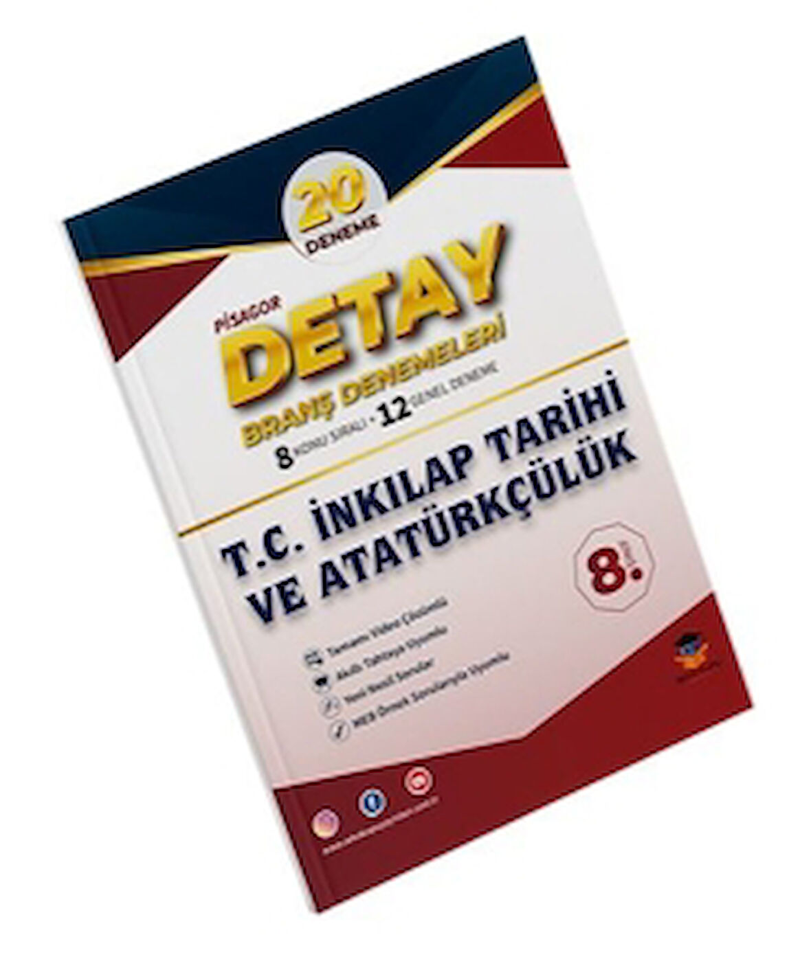 8. Sınıf Pisagor Detay T.C İnkılap Tarihi ve Atatürkçülük 20'Lİ Branş Denemesi