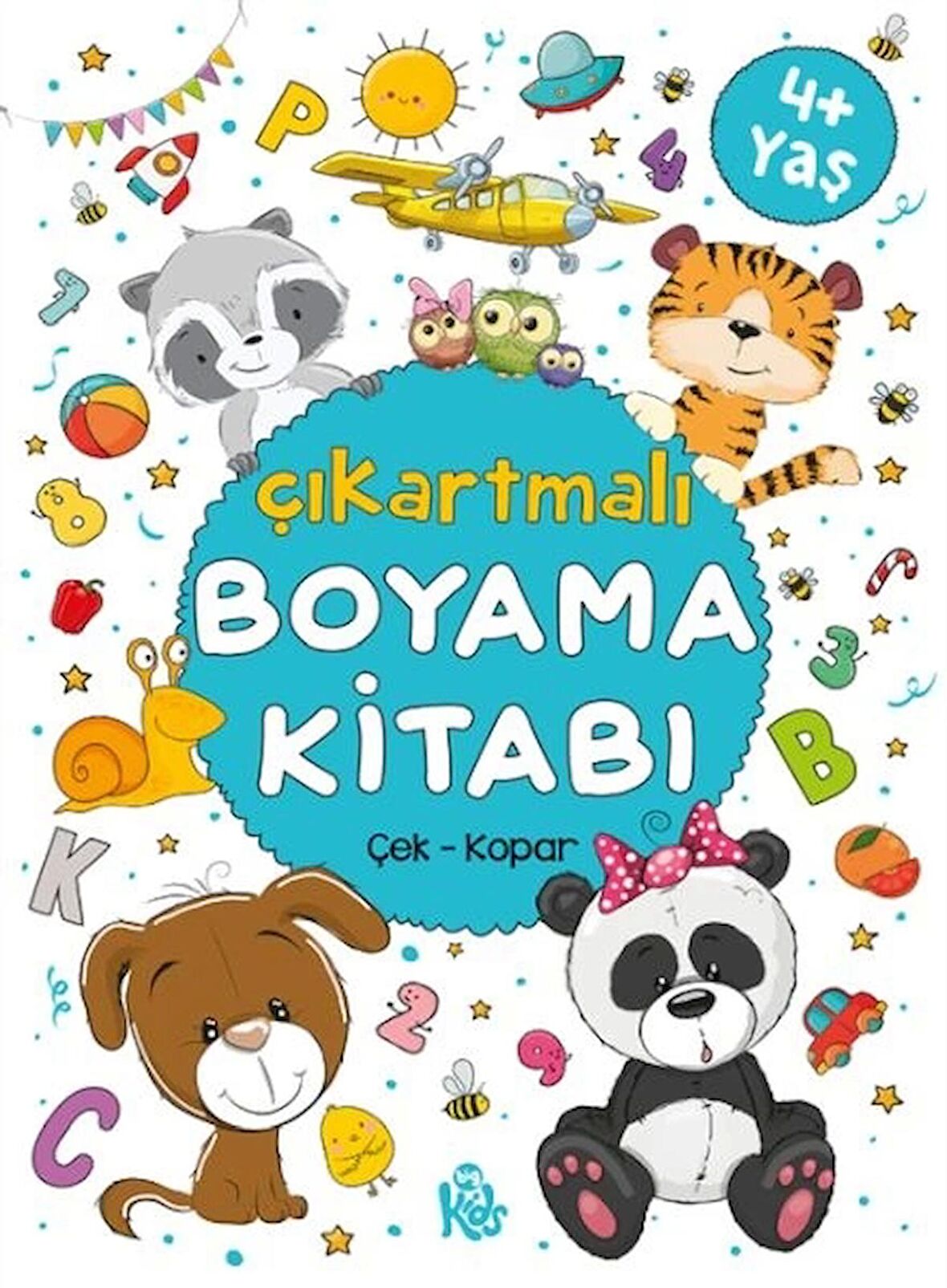 Çıkartmalı Boyama Kitabı - 4 Yaş +