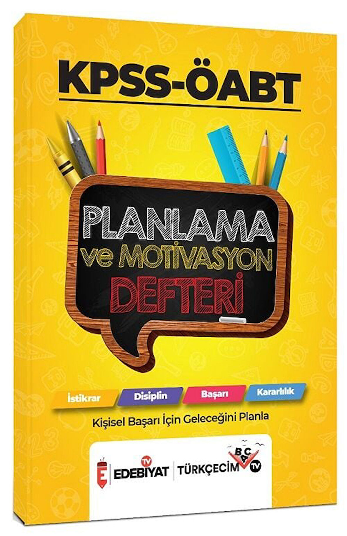Edebiyat TV KPSS ÖABT Planlama ve Motivasyon Defteri 
