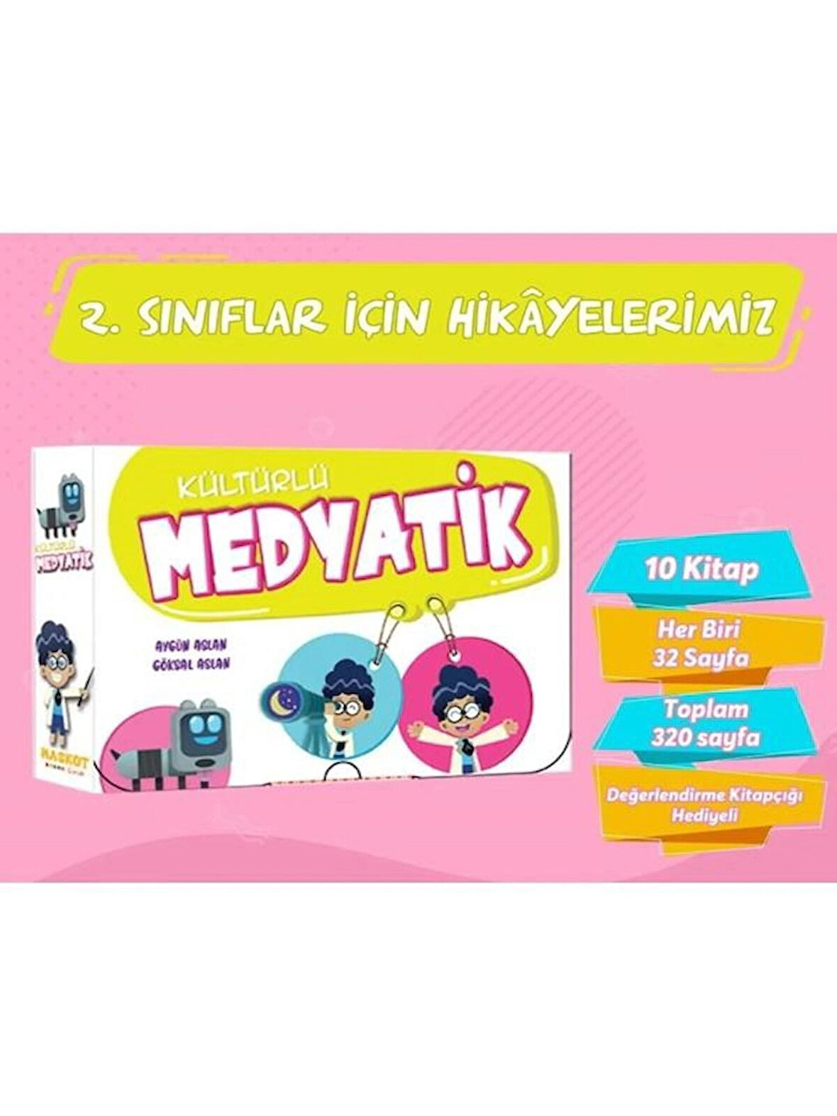 Medyatik Hikaye Seti 10 Kitap Makot Yayınevi