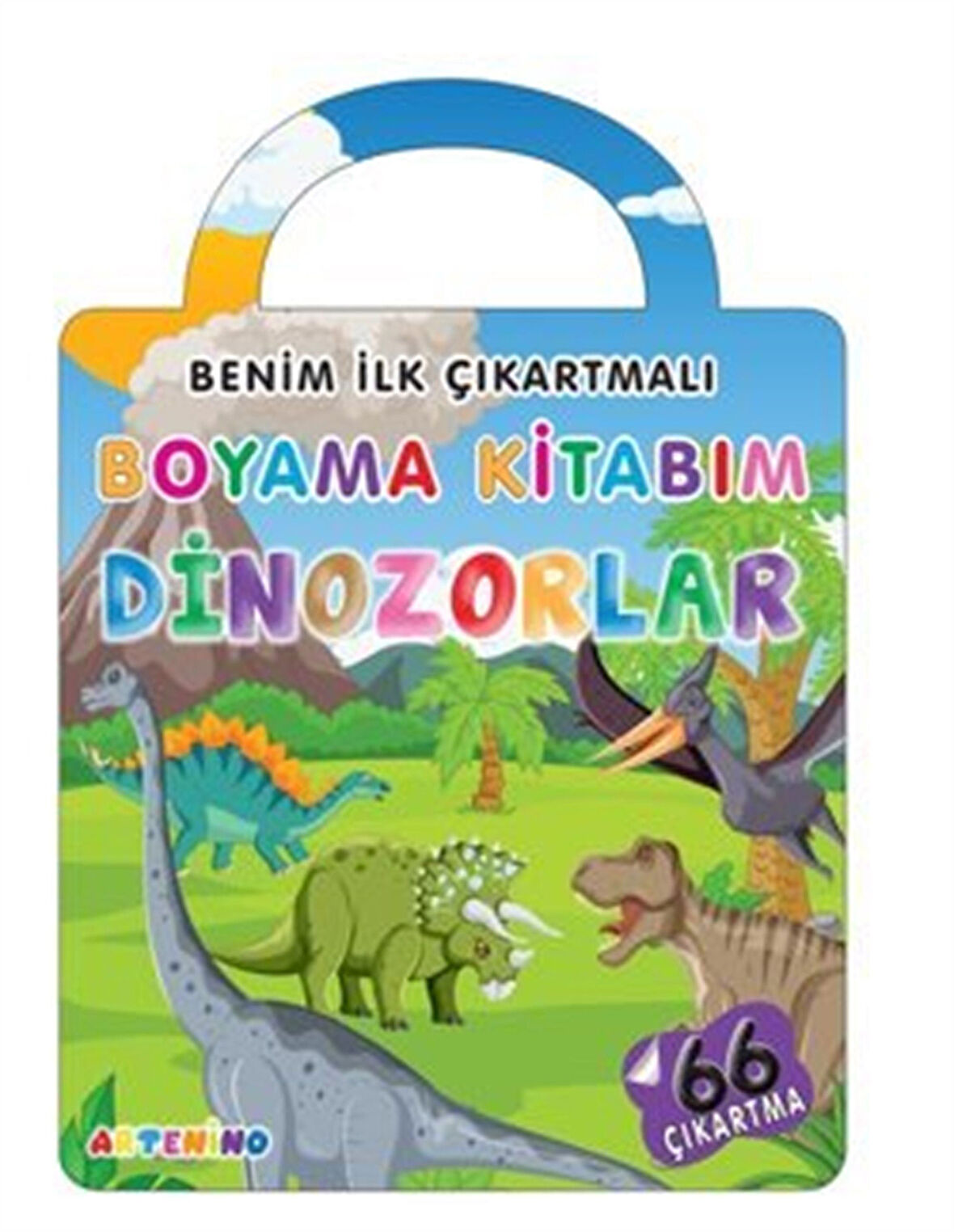 Benim İlk Çıkartmalı Boyama Kitabım Dinozorlar / Kolektif