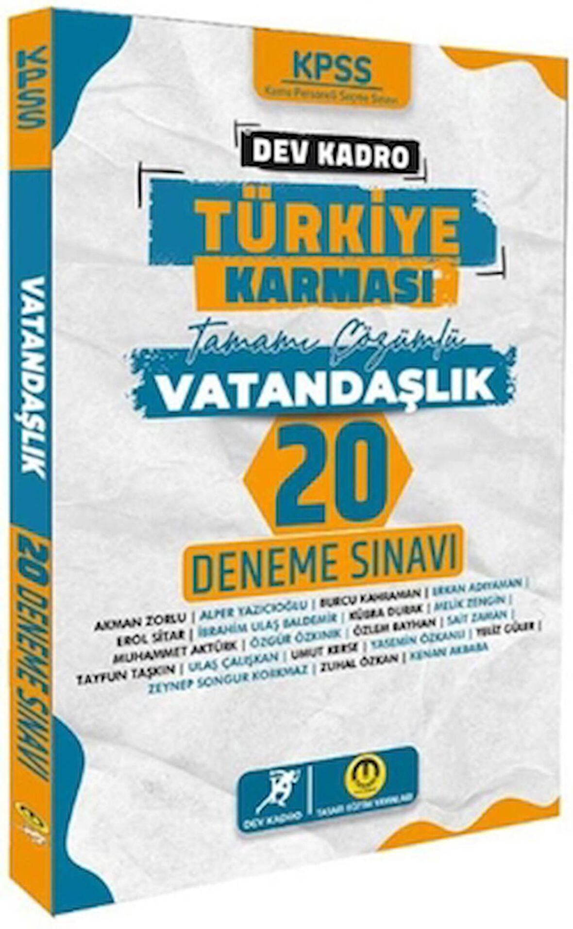 KPSS Vatandaşlık Dev Kadro Türkiye Karması 20 Deneme