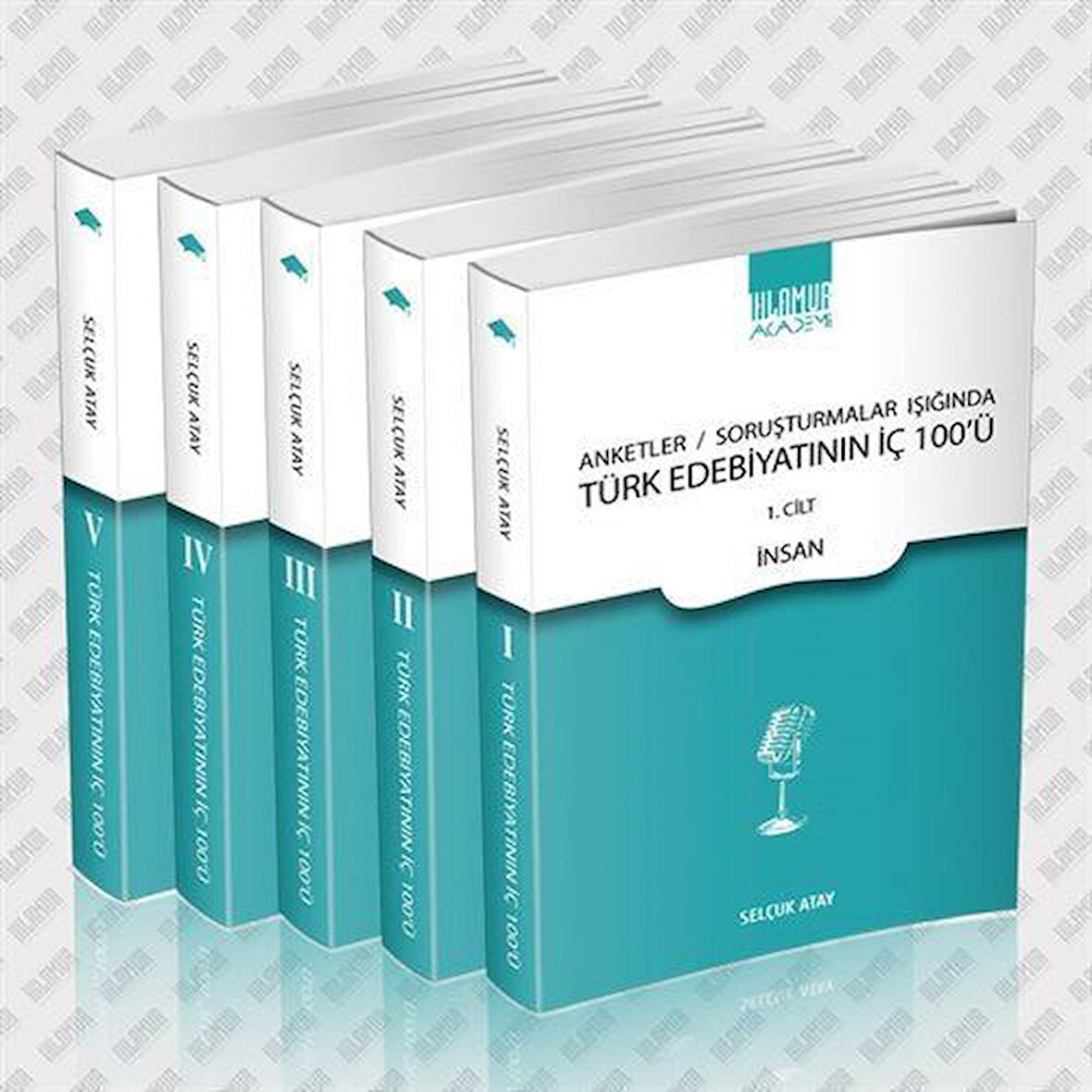 Anketler / Soruşturmalar Işığında Türk Edebiyatı'nın İç 100'ü (5 Cilt Takım)