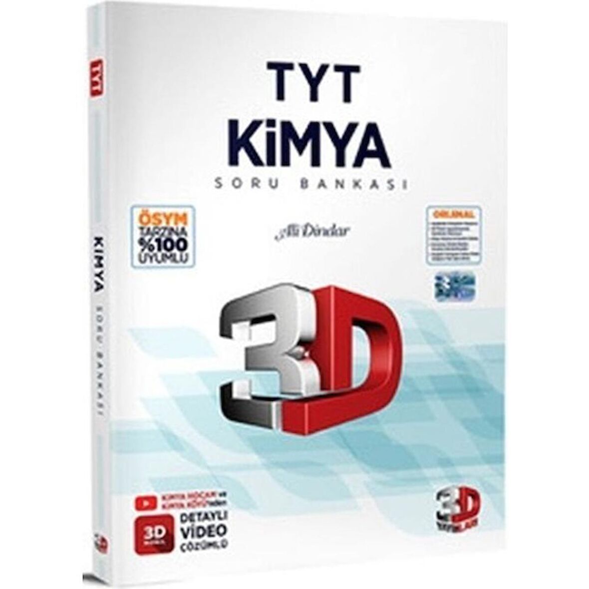 3D Yayınları YKS TYT Kimya Soru Bankası Video Çözümlü Çözüm Yayınları