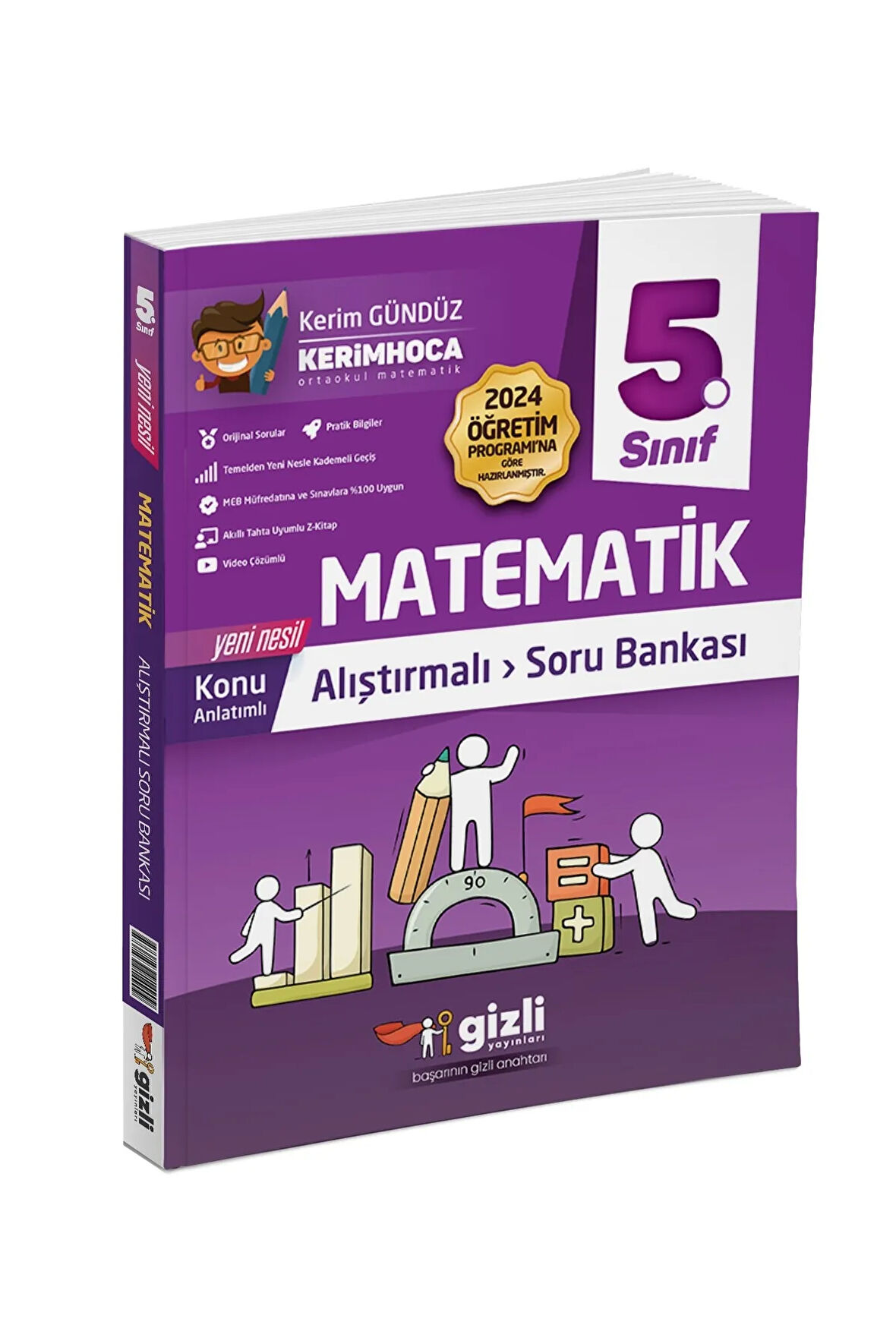 5.Sınıf Matematik Alıştırmalı Soru Bankası - Yeni Müfredat