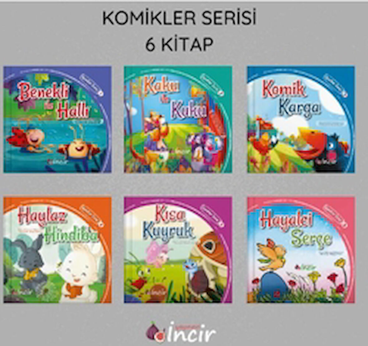 Komikler Serisi 6 Kitap