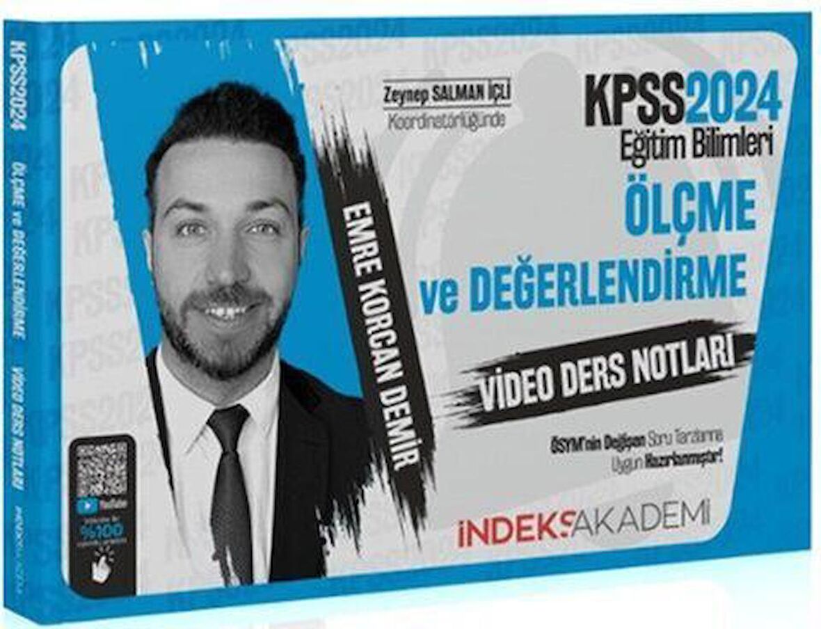 2024 KPSS Eğitim Bilimleri Ölçme ve Değerlendirme Video Ders Notları