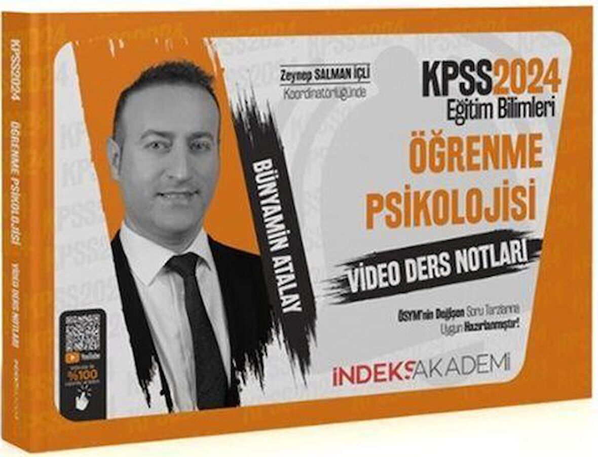 2024 KPSS Eğitim Bilimleri Öğrenme Psikolojisi Video Ders Notları