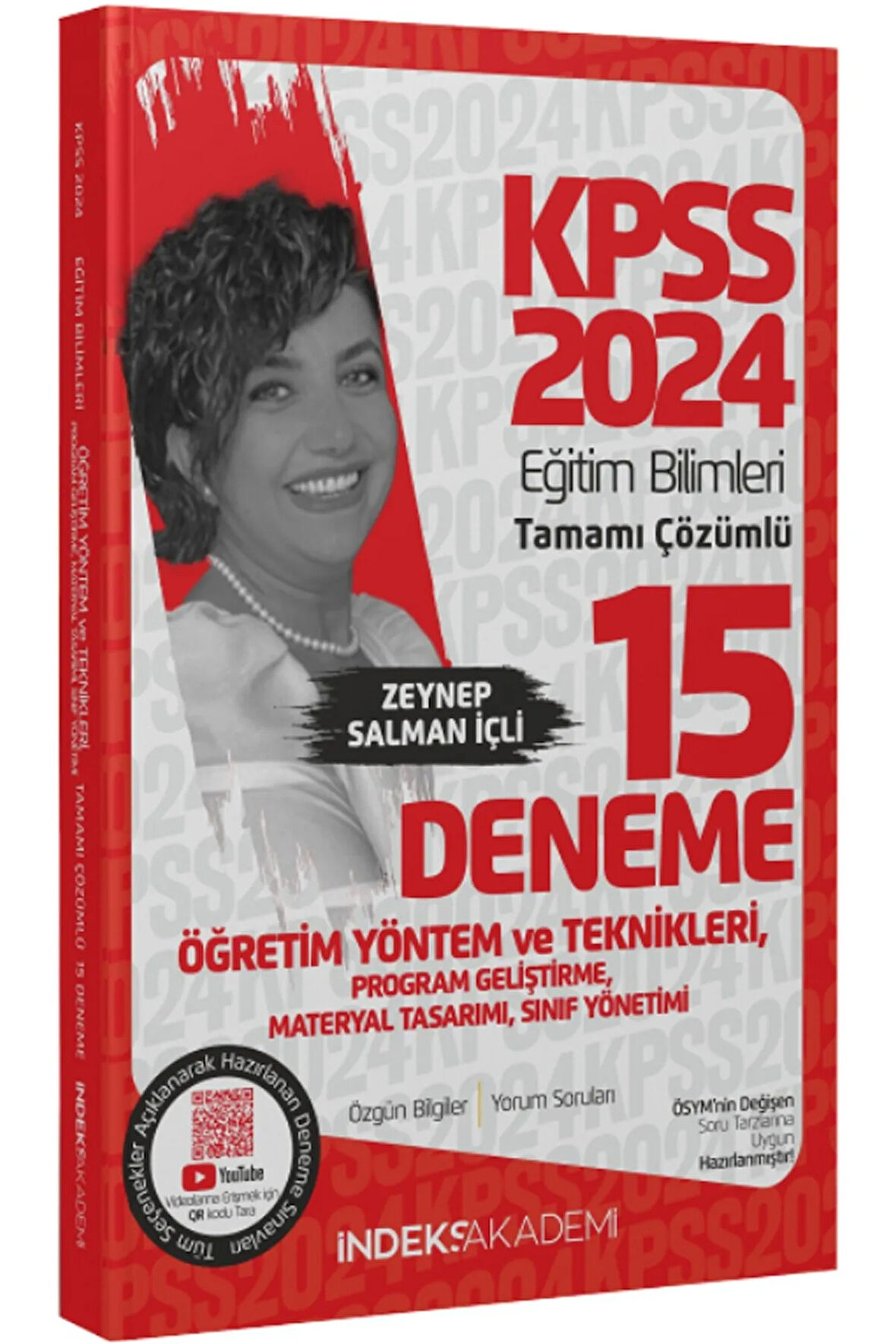 KPSS 2024 Eğitim Bilimleri Öğretim Yöntem Teknikleri, Program Geliştirme 15 Deneme Çözümlü - Zeynep