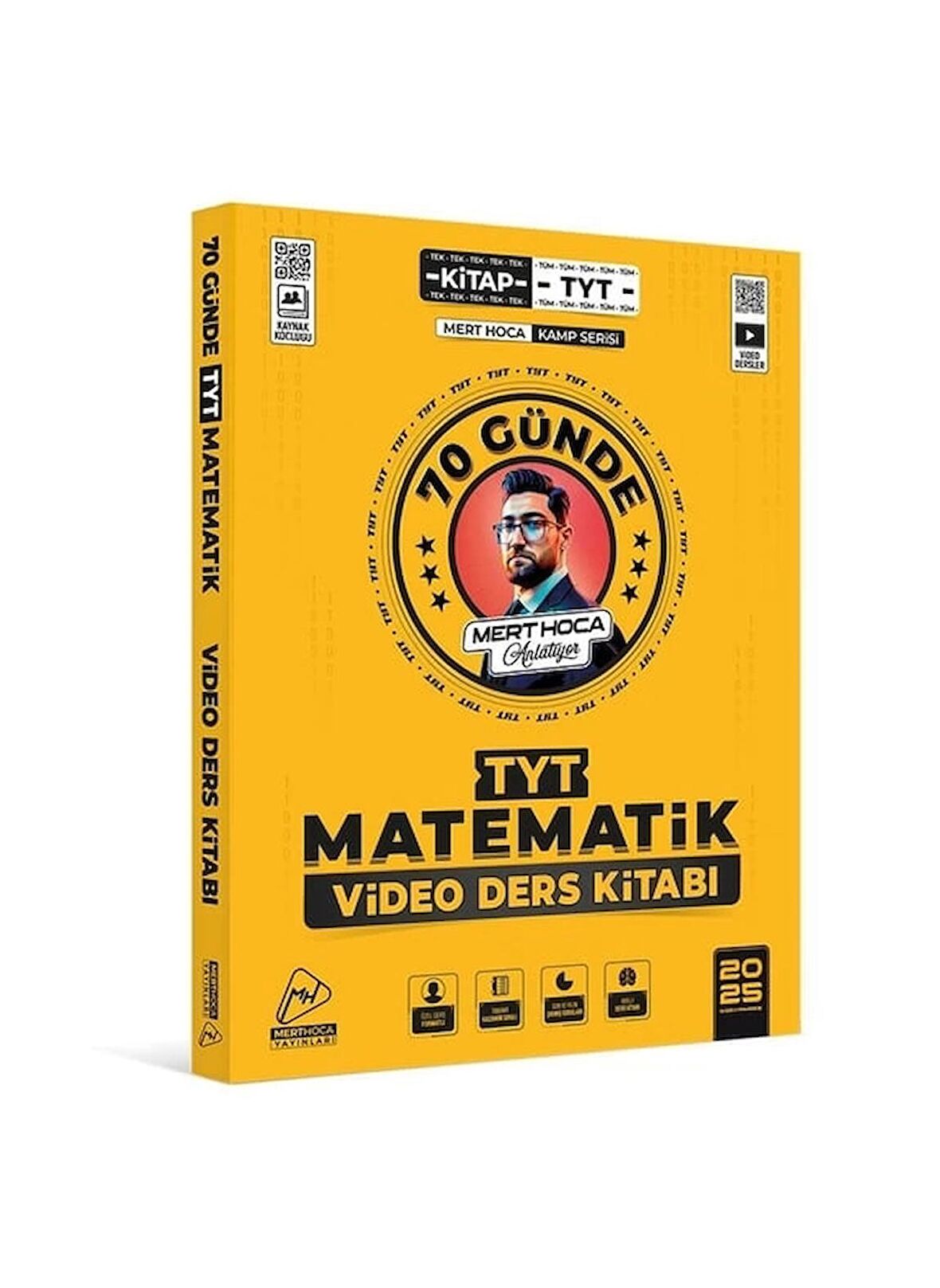 70 GÜNDE TYT MATEMATİK VİDEO DERS KİTABI 2025 MODEL