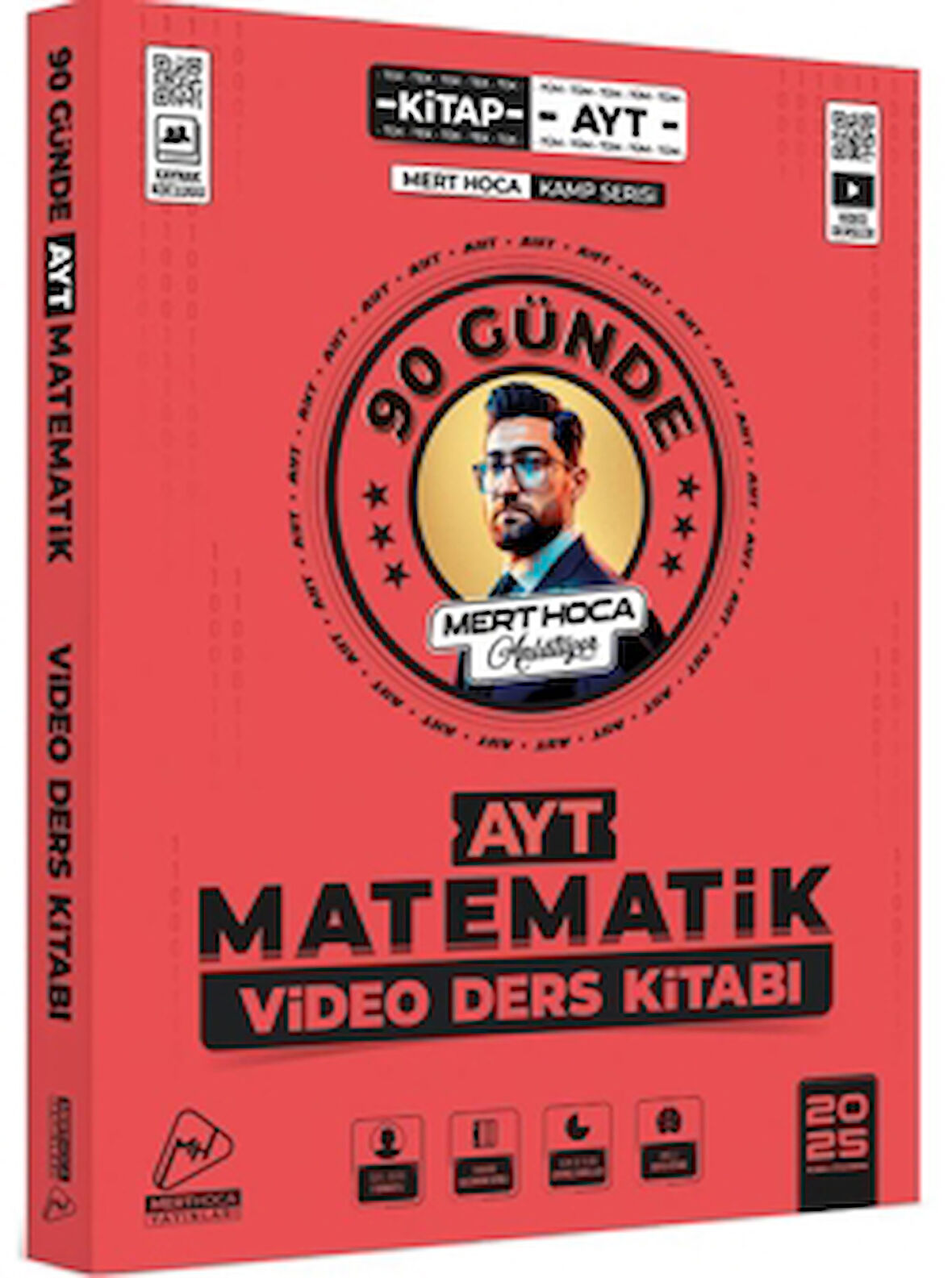 2025 90 Günde AYT Matematik Kampı Video Ders Kitabı