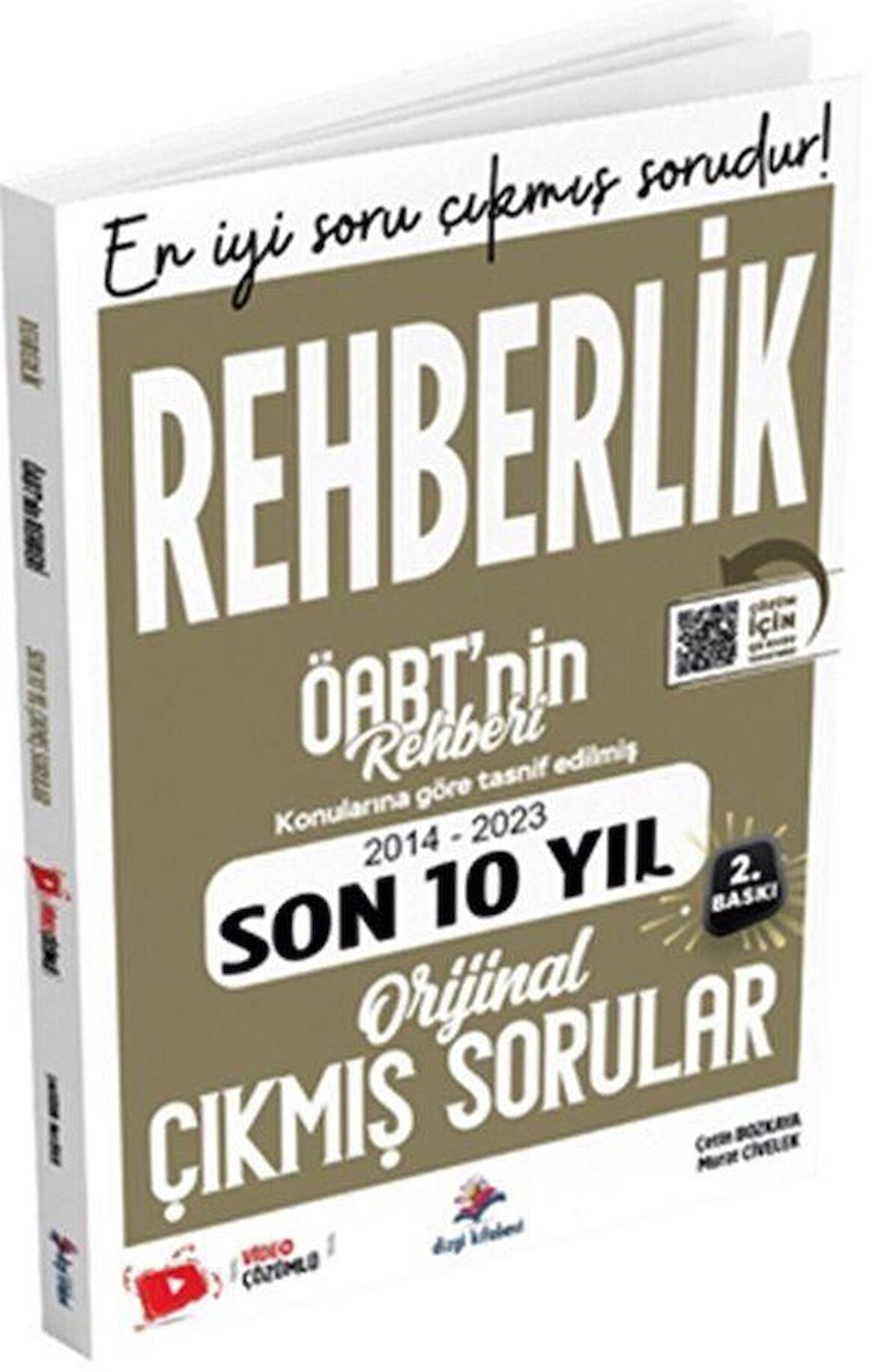 KPSS ÖABT Rehberlik Konularına Göre Tasnif Edilmiş Son 10 Yıl Orijinal Video Çözümlü Çıkmış Sınav Soruları Dizgi Kitap