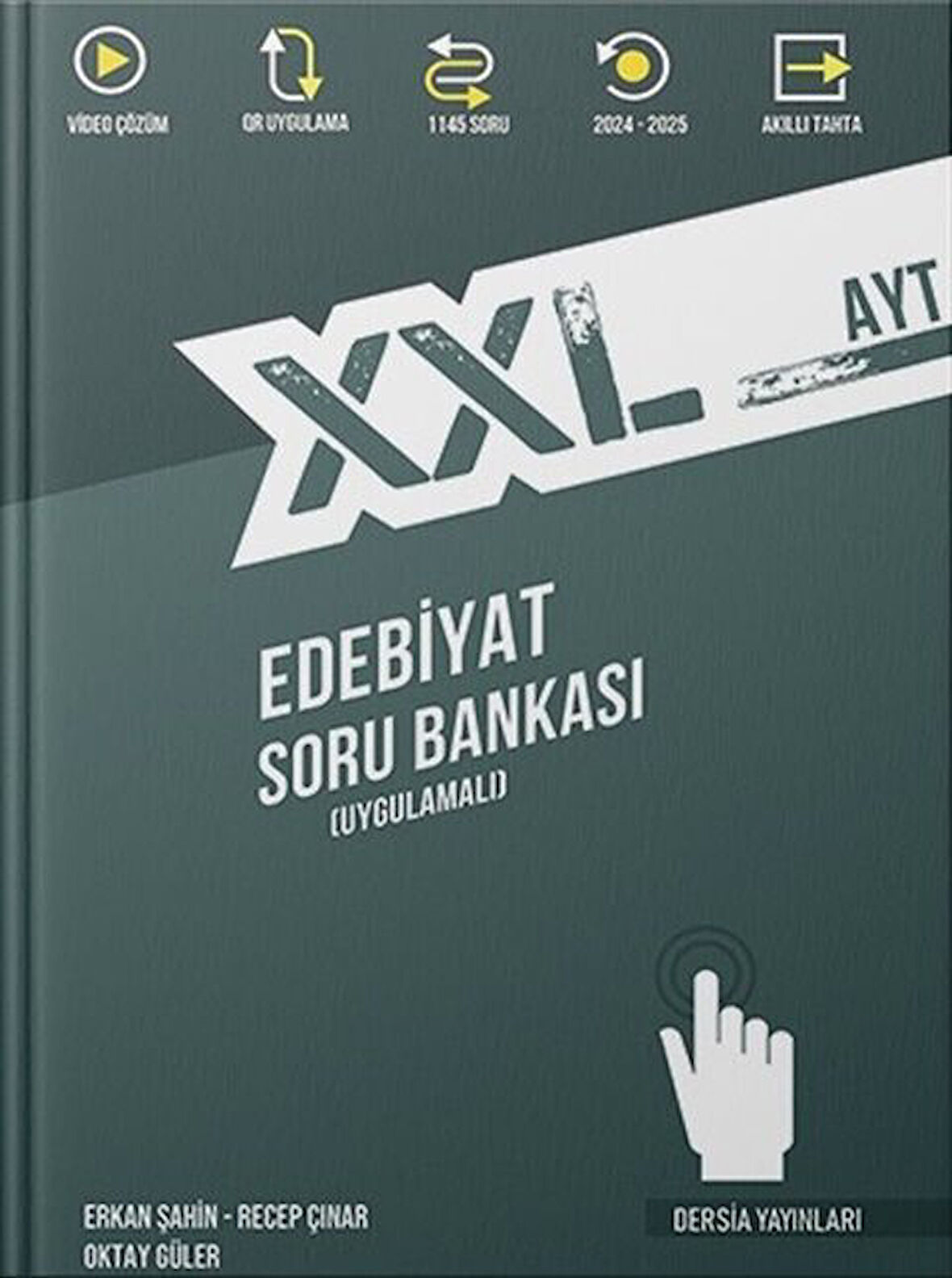 Dersia Yayınları AYT XXL Edebiyat Uygulamalı Soru Bankası Güncel Baskı