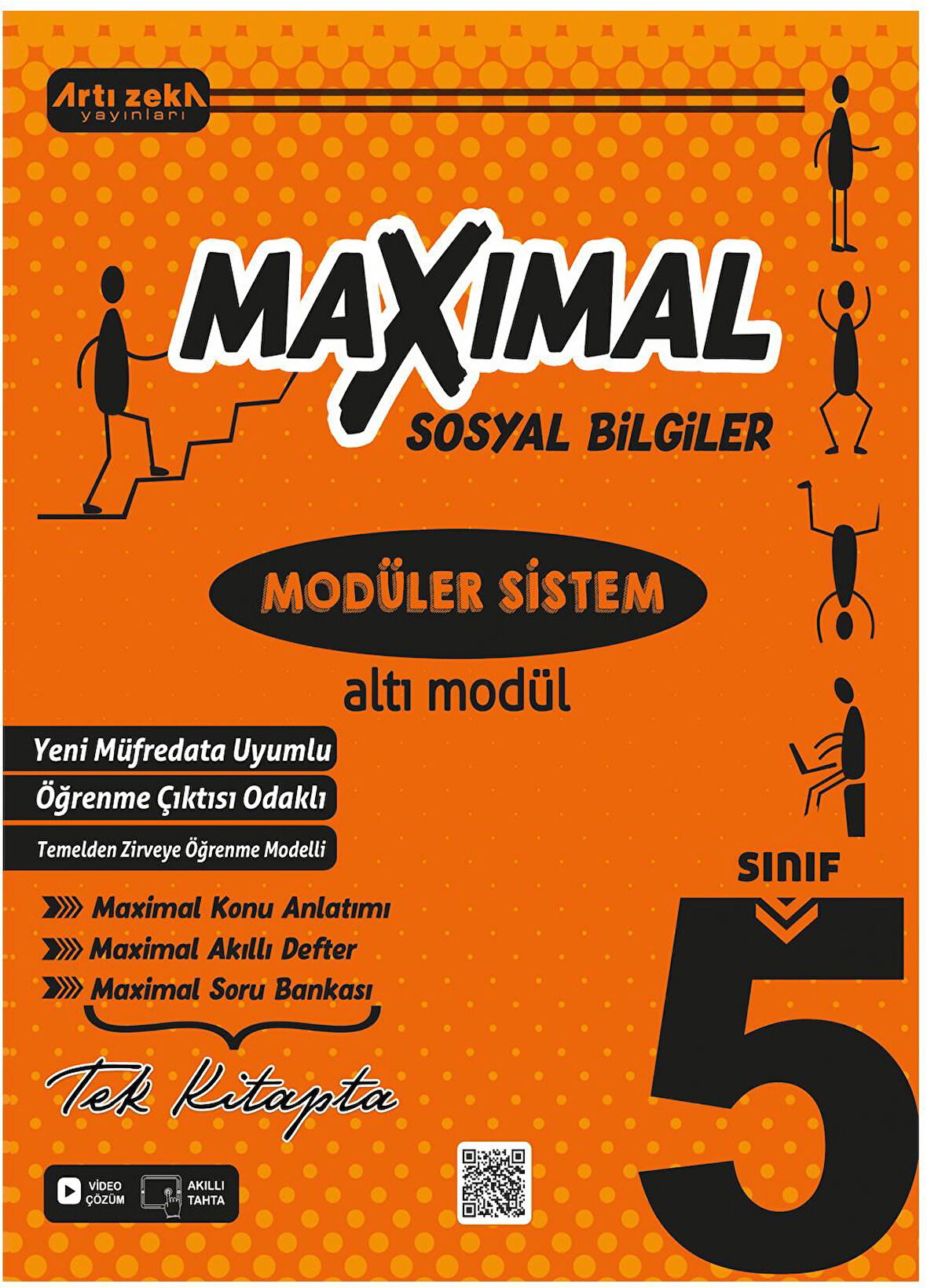 Artı Zeka Yayınları 5 Sınıf Maximal Sosyal Bilgiler Modüler Set (6 Modül)