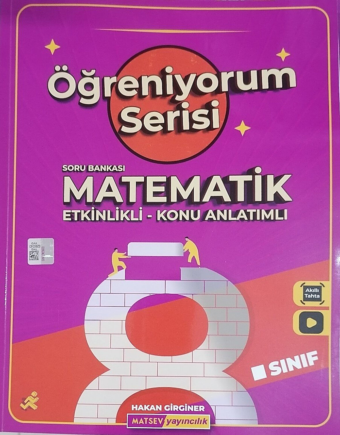 MATSEV 8.Sınıf LGS Öğreniyorum Serisi Matematik Güncel Baskı