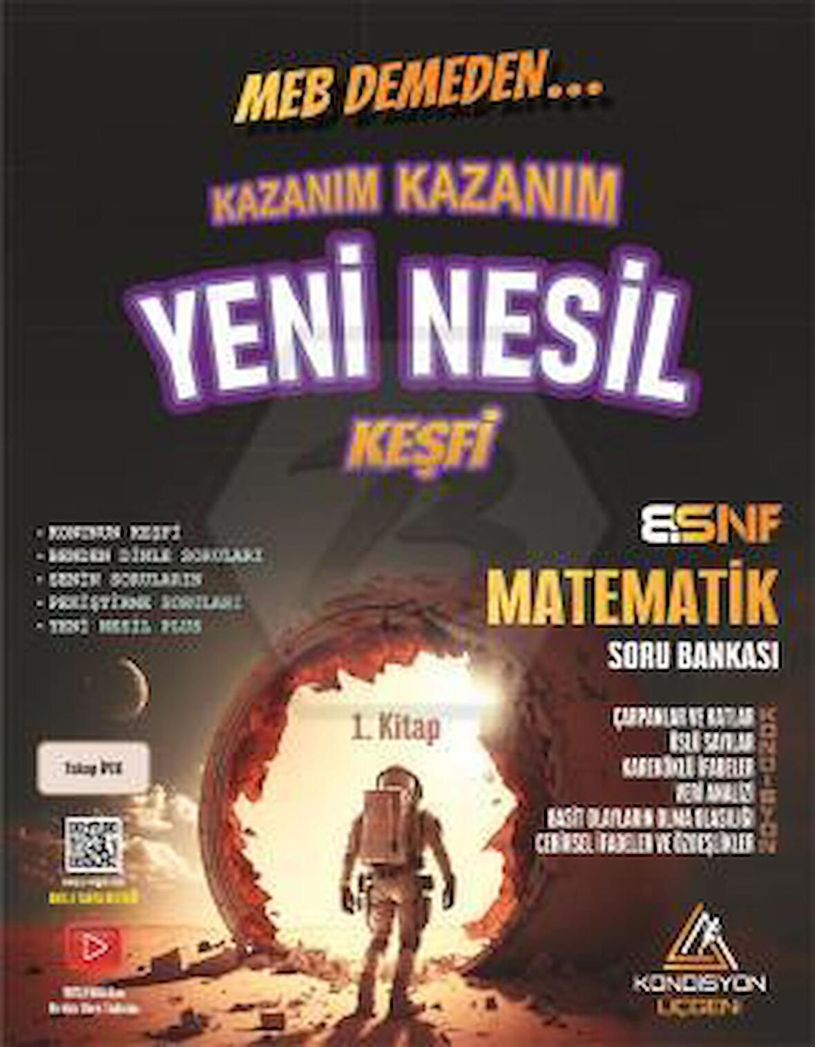 8. Sınıf - Kazanım Kazanım Yeni Nesil Keşfi Matematik 1
