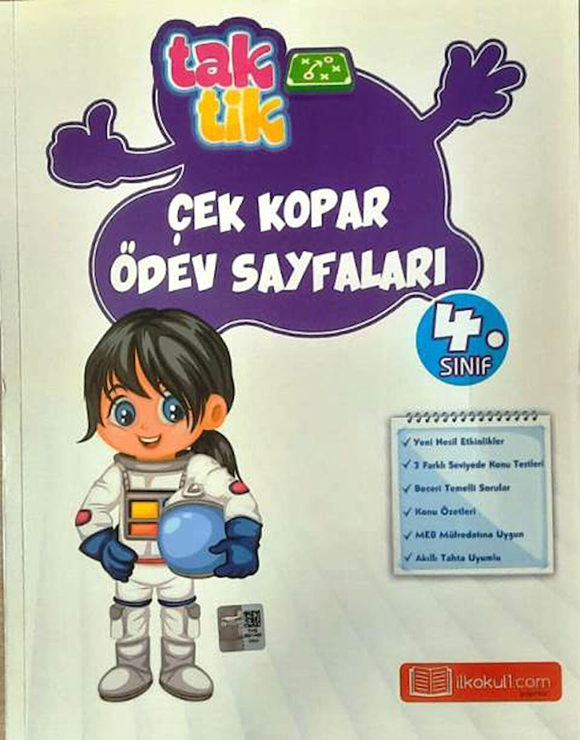 4. Sınıf Tak Tik Çek Kopar Ödev Sayfaları
