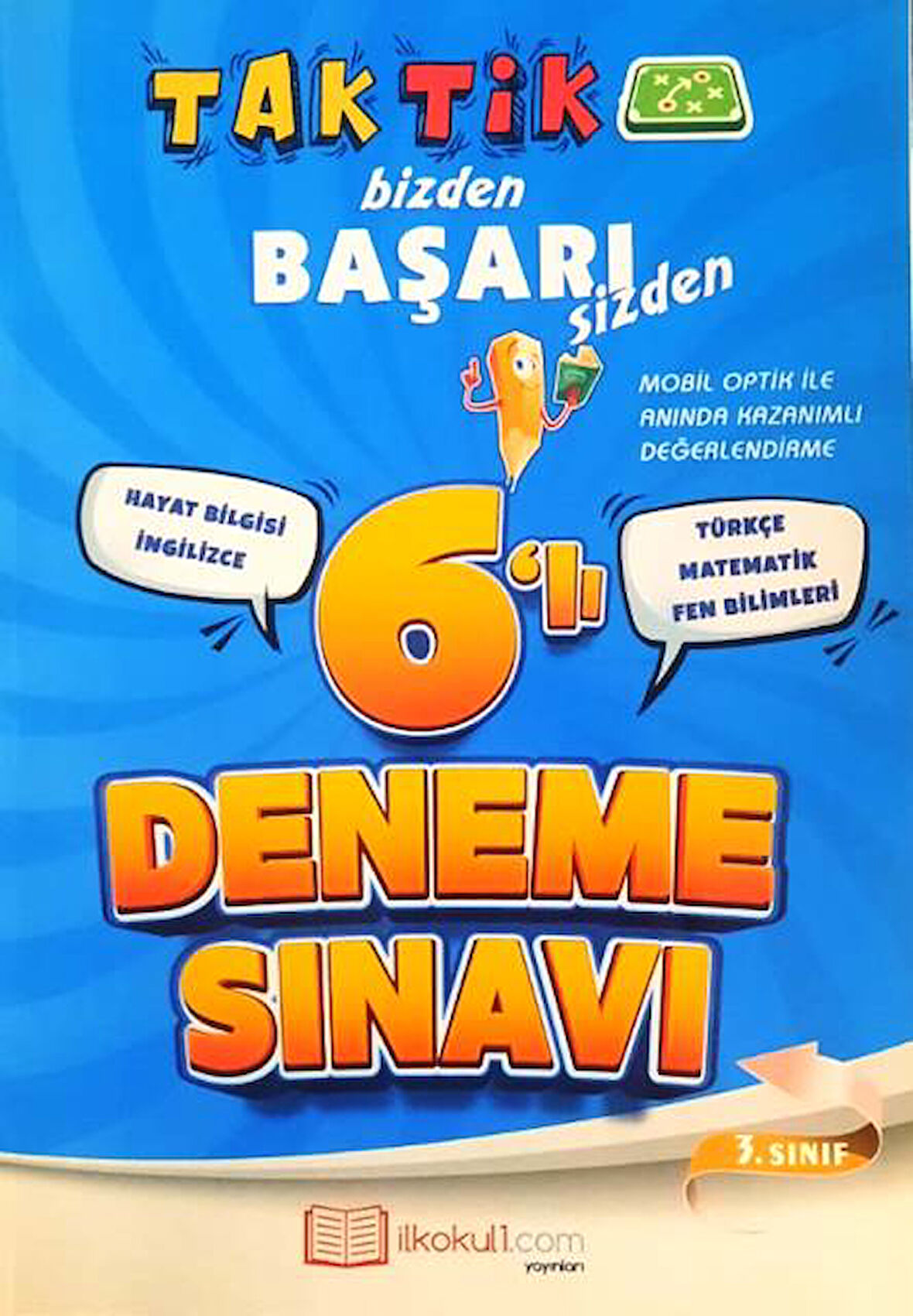 3. Sınıf Tüm Dersler 6' Lı Deneme Sınavı