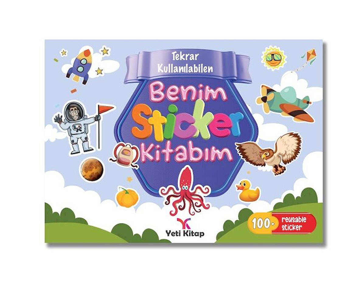 Tekrar Kullanılabilen Benim Sticker Kitabım