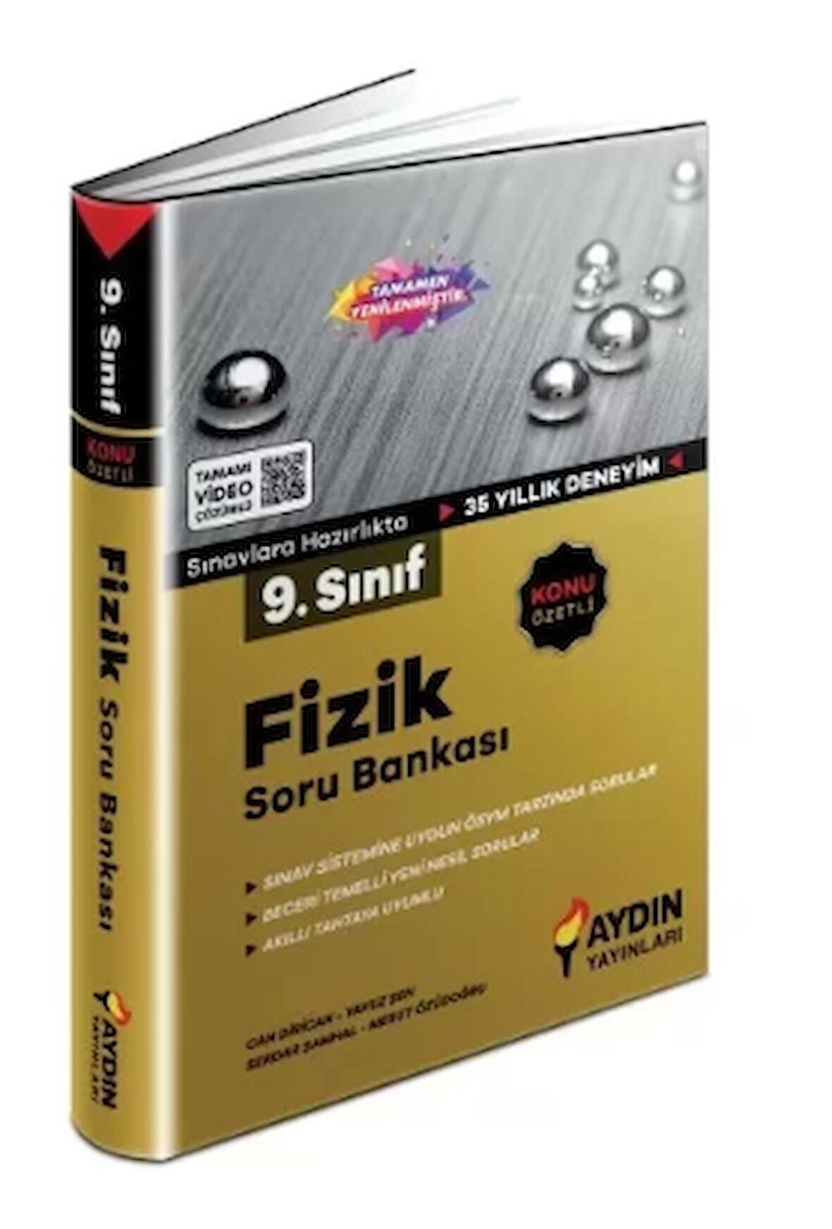 Aydın 9.Sınıf Fizik Konu Özetli Soru Bankası