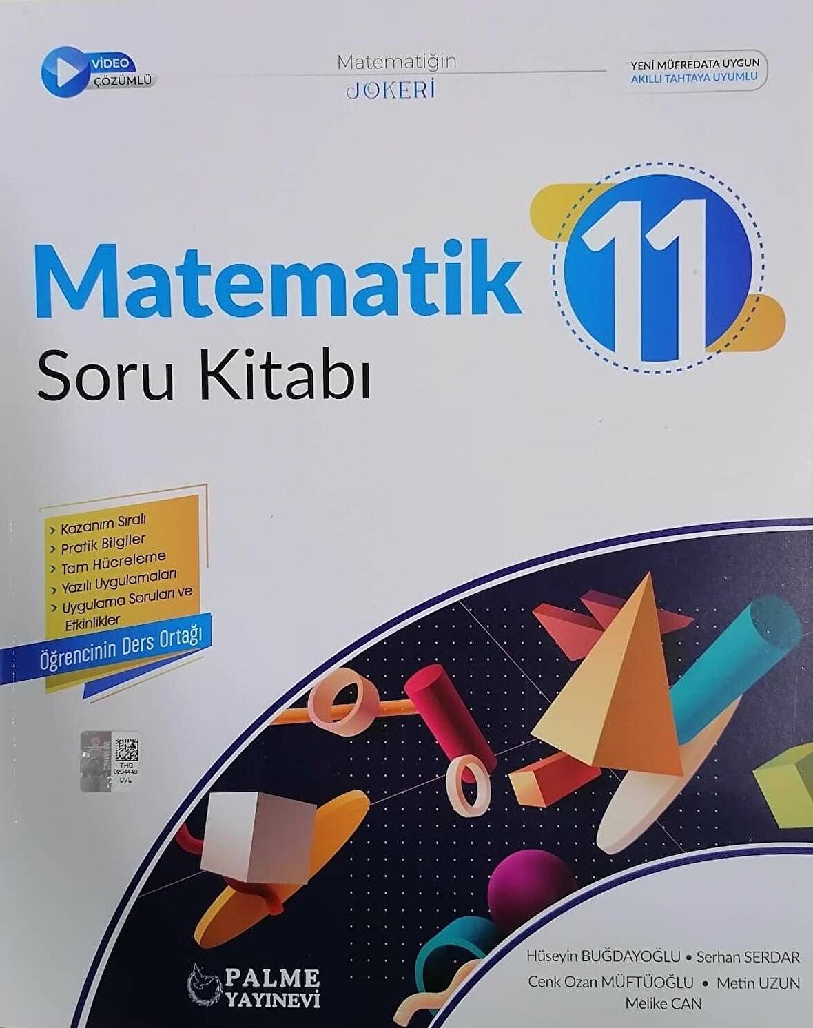 Palme Yeni Güncel 11.Sınıf Matematik Soru Bankası / Kitabı - Joker - fv