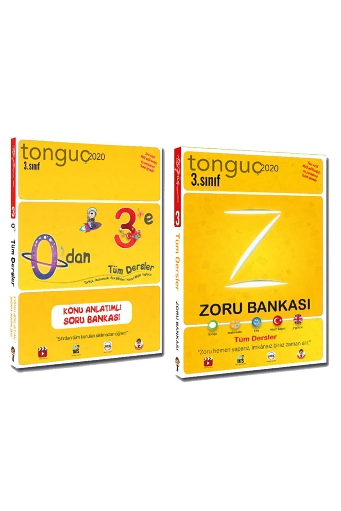 3. Sınıf 0 Dan 3 E Tüm Dersler Konu Anlatımlı Soru Bankası Zoru Set 2022/2023