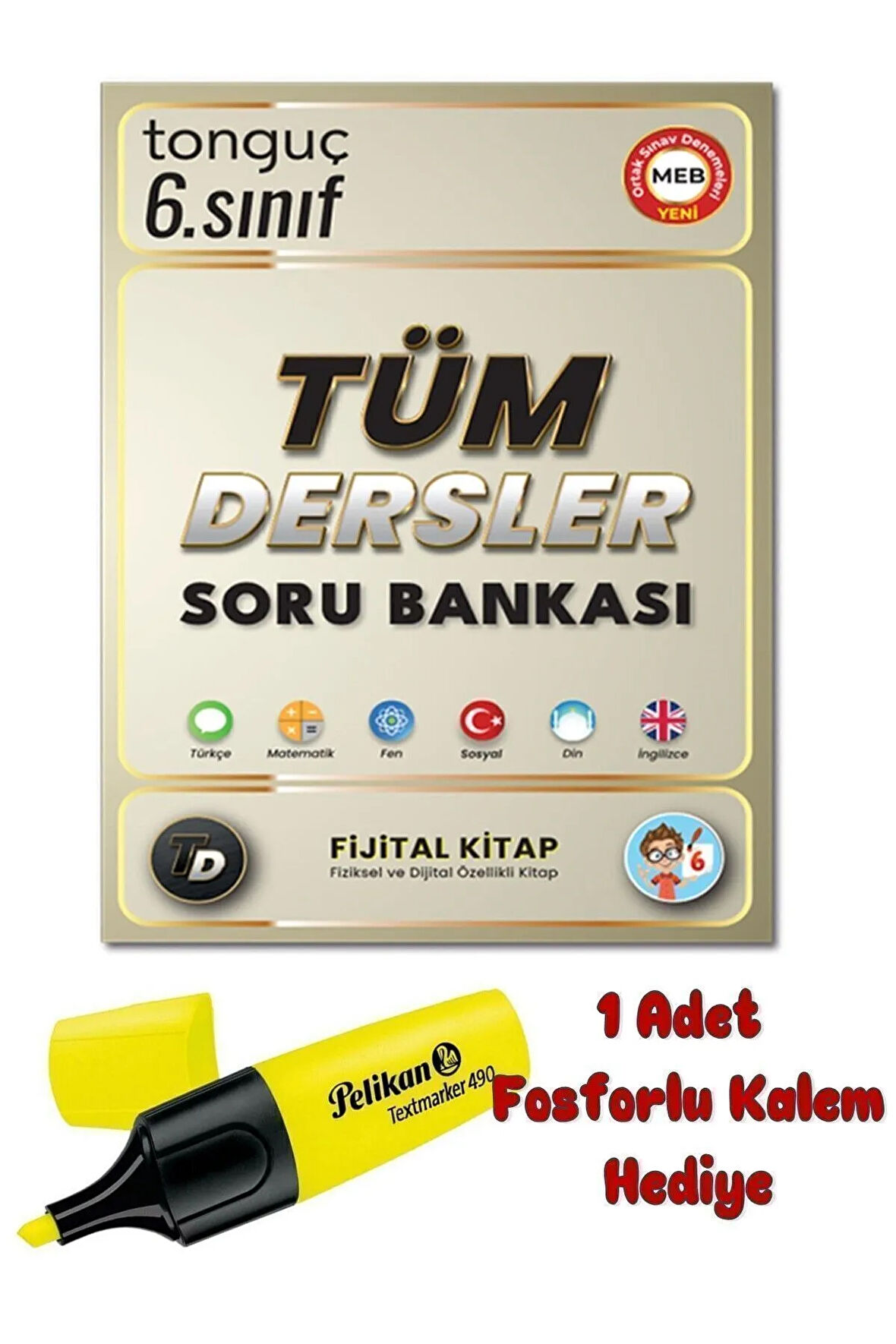 6. Sınıf Tüm Dersler Soru Bankası  Kollektif
