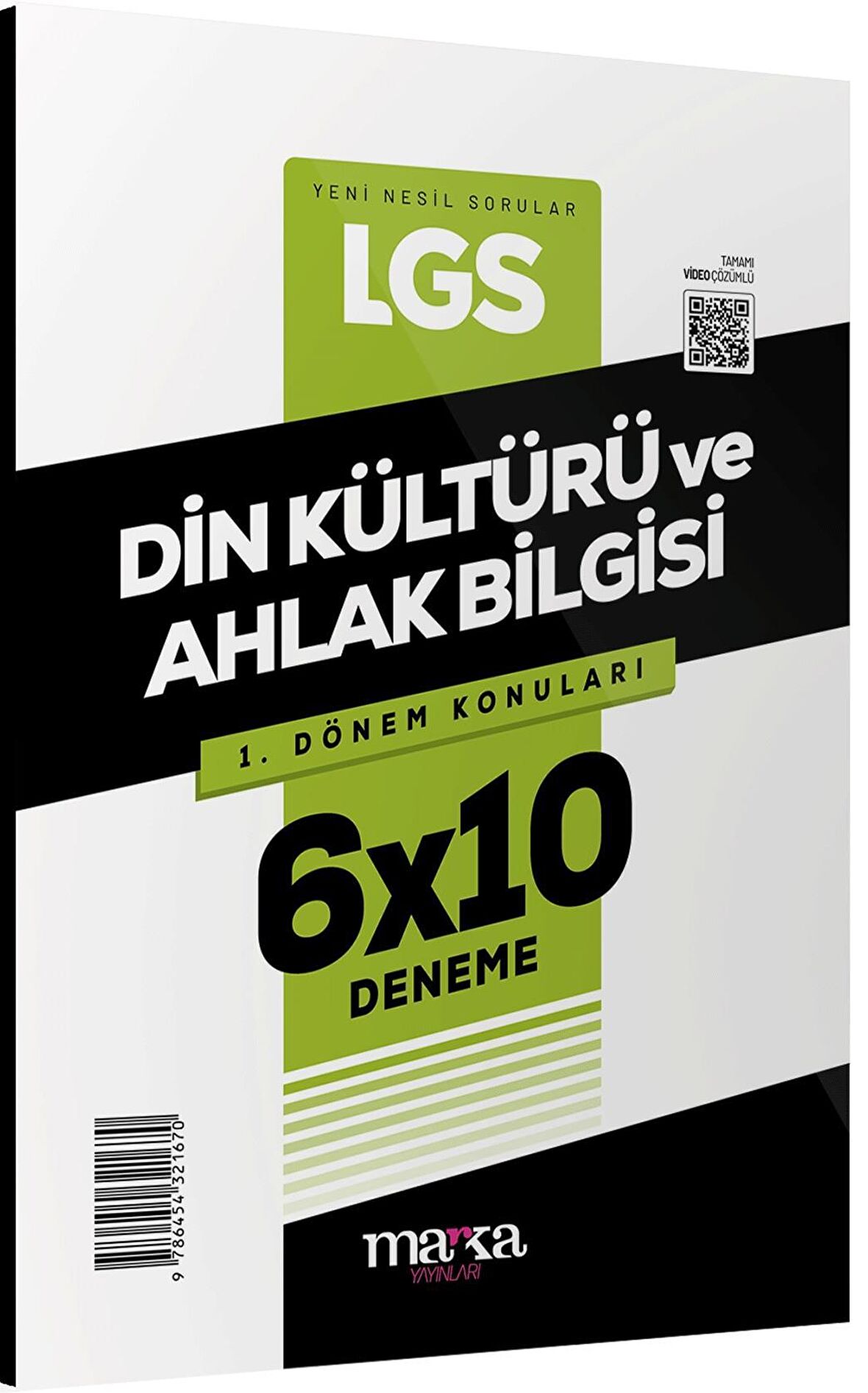 2024 LGS 1. Dönem Konuları Din Kültürü ve Ahlak Bilgisi 6x10 Deneme