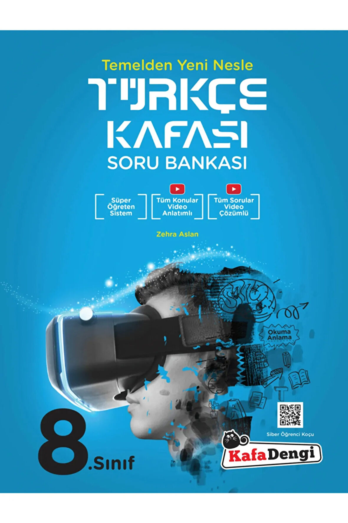 Kafadengi Yayınları 8.sınıf Türkçe Kafası Soru Bankası (tümü Video Çözümlü)