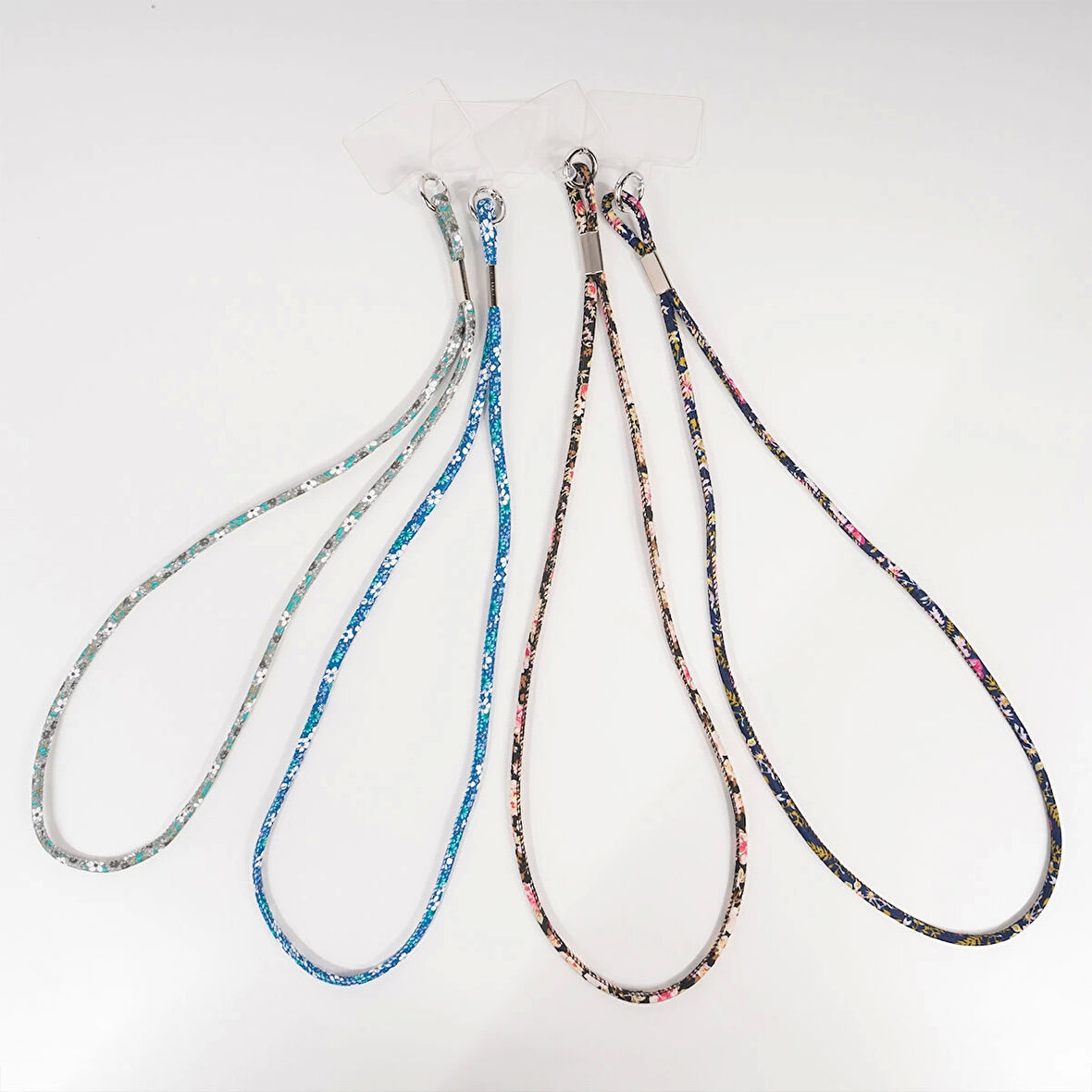 Lopard Dikiş Desenli İp Cep Telefonu El Askısı İpi 95cm