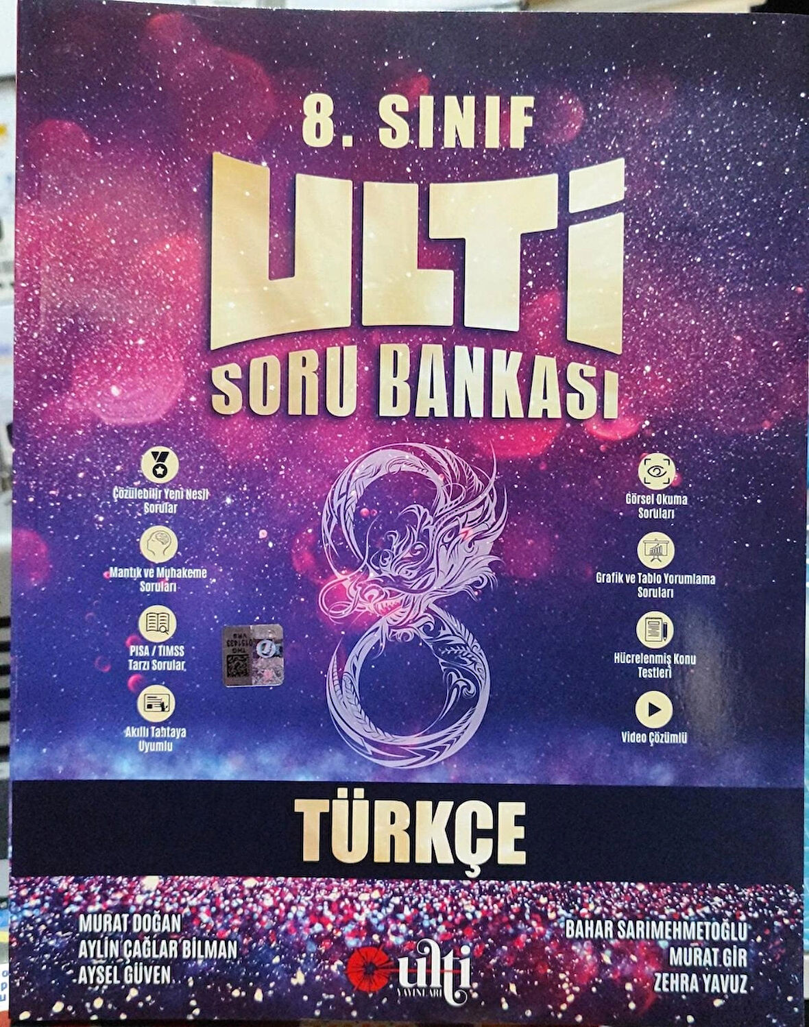 Türkçe Soru Bankası 8 Ulti Yayınları 