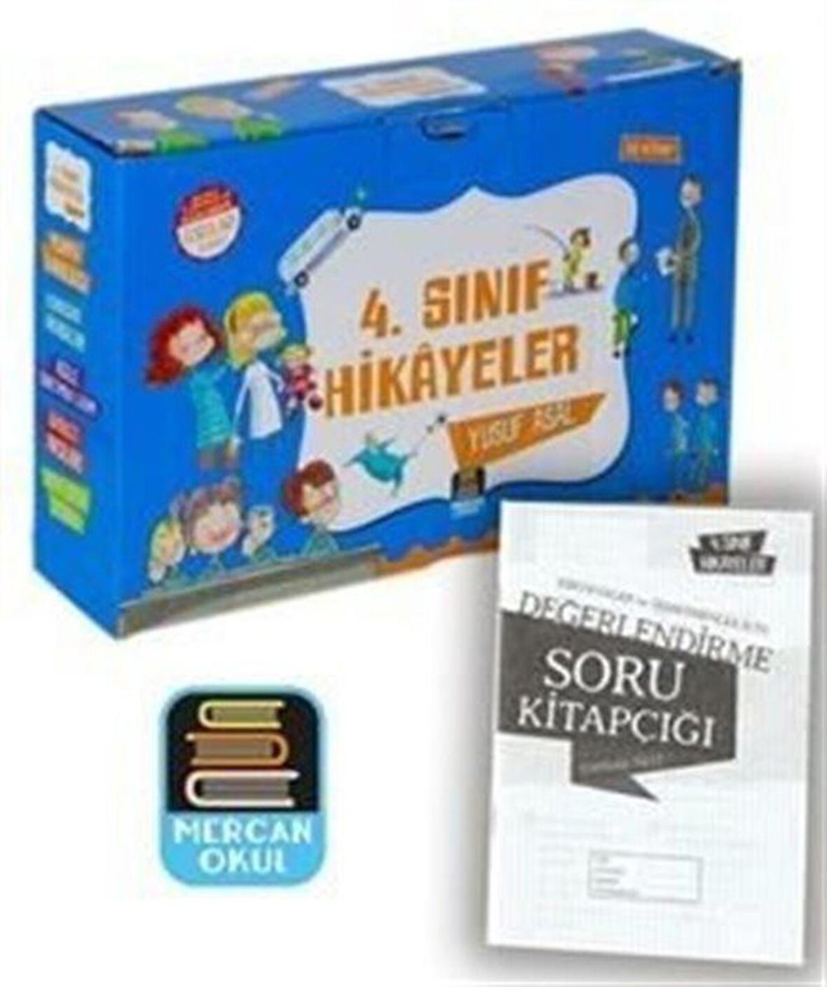 4. Sınıf Hikayeler Okuma Seti - 10 Kitap Soru Kitapçığı İlaveli