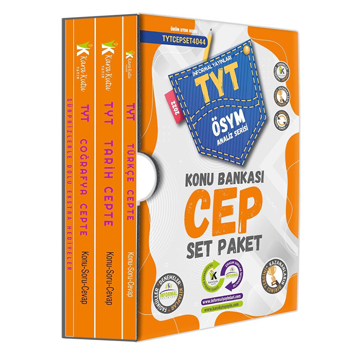 2023 TYT ÖSYM Analiz Serisi KONU BANKASI CEP SET PAKET