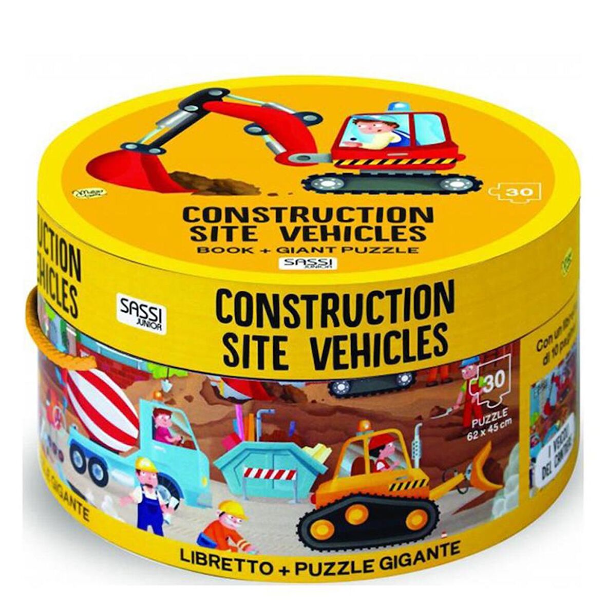 Sassi Construction Site Giant Puzzle