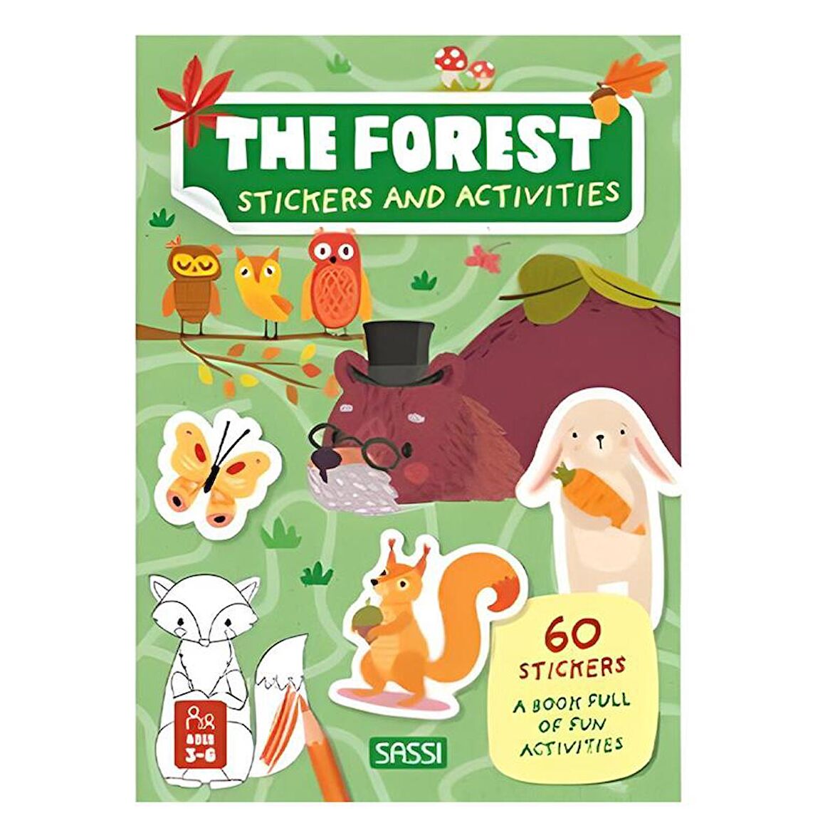 Sassi The Forest - Sticker and Activities