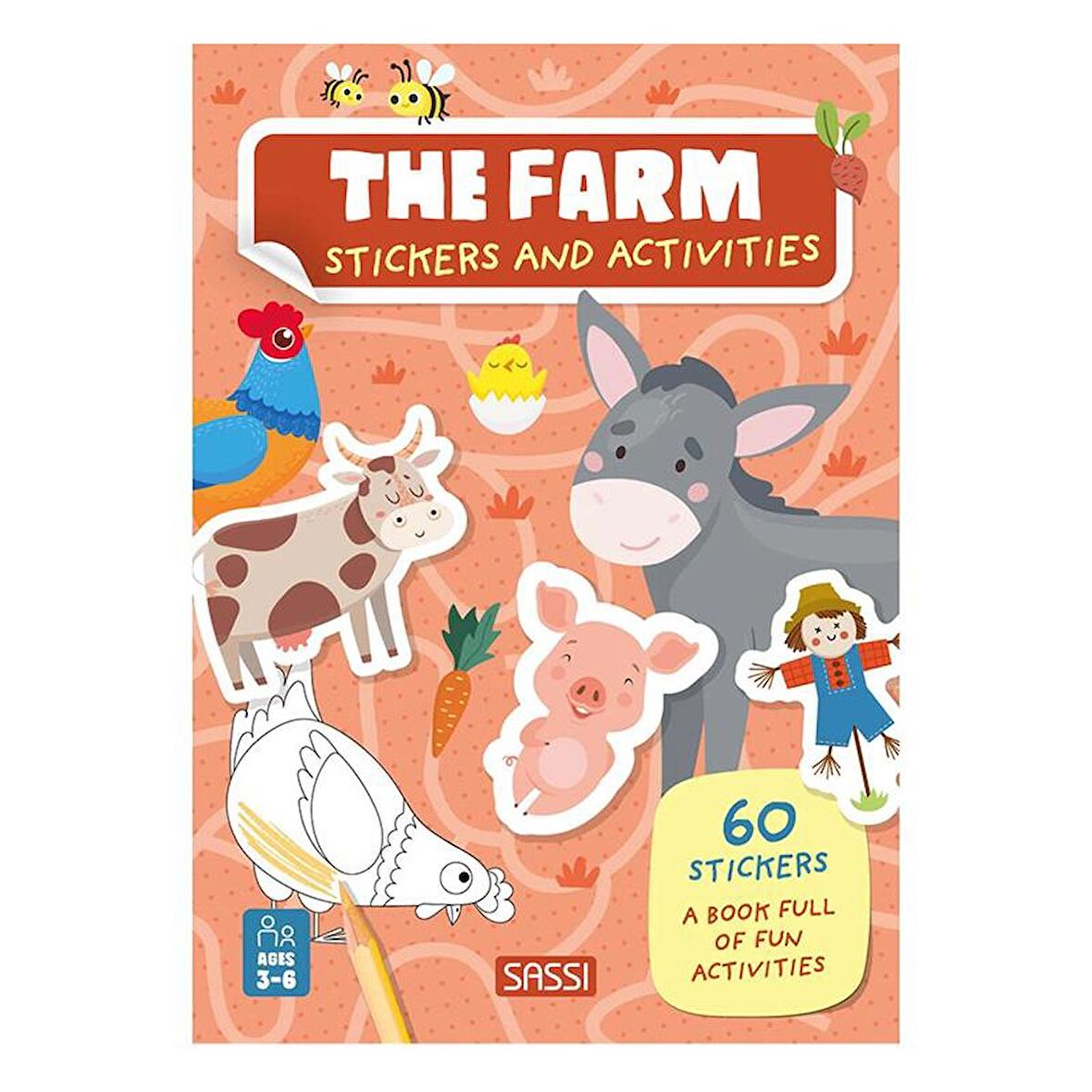 Sassi The Farm - Sticker and Activities